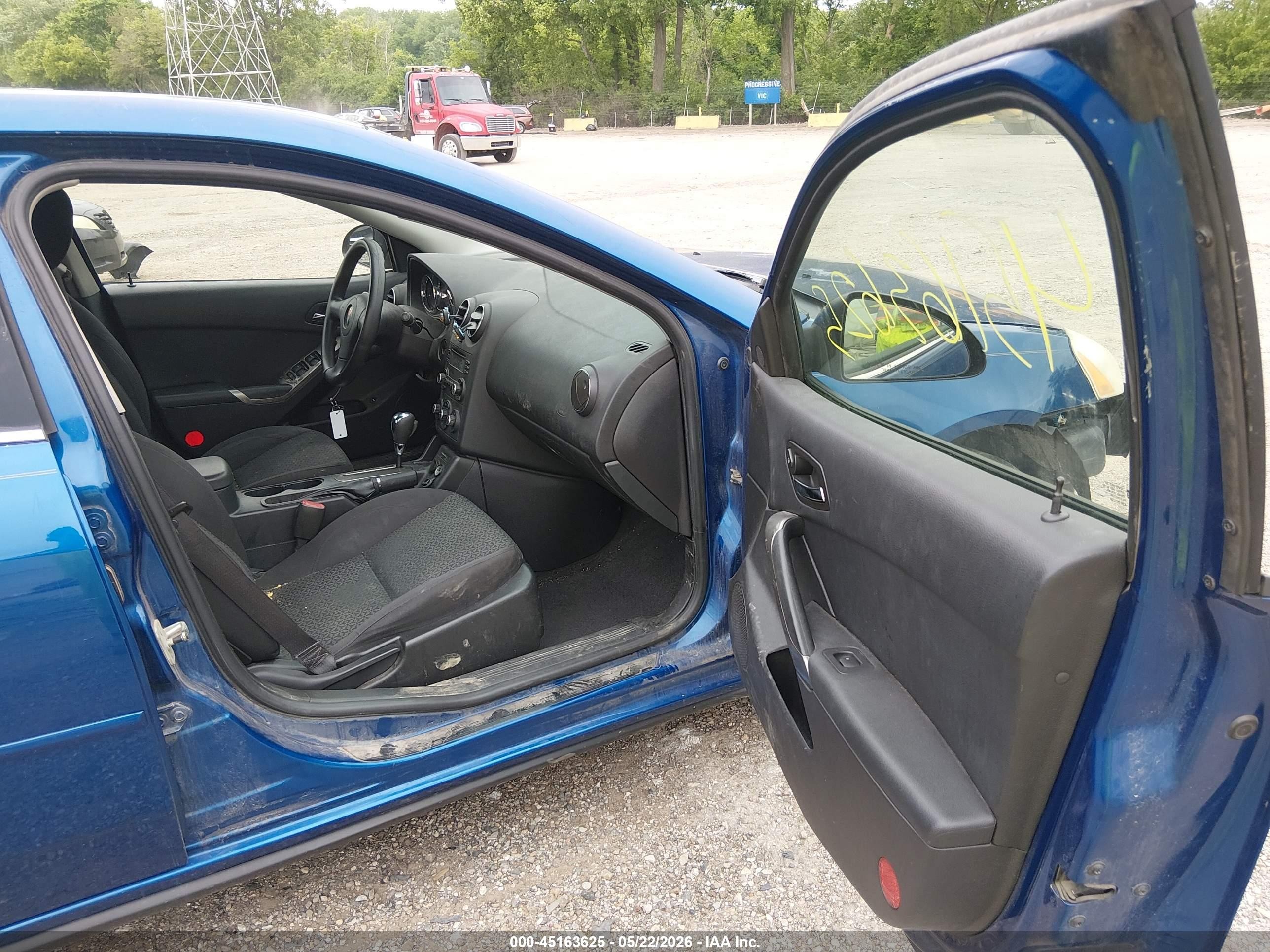 2007 Pontiac G6 Value Leader Blue vin: 1G2ZF58B874238436