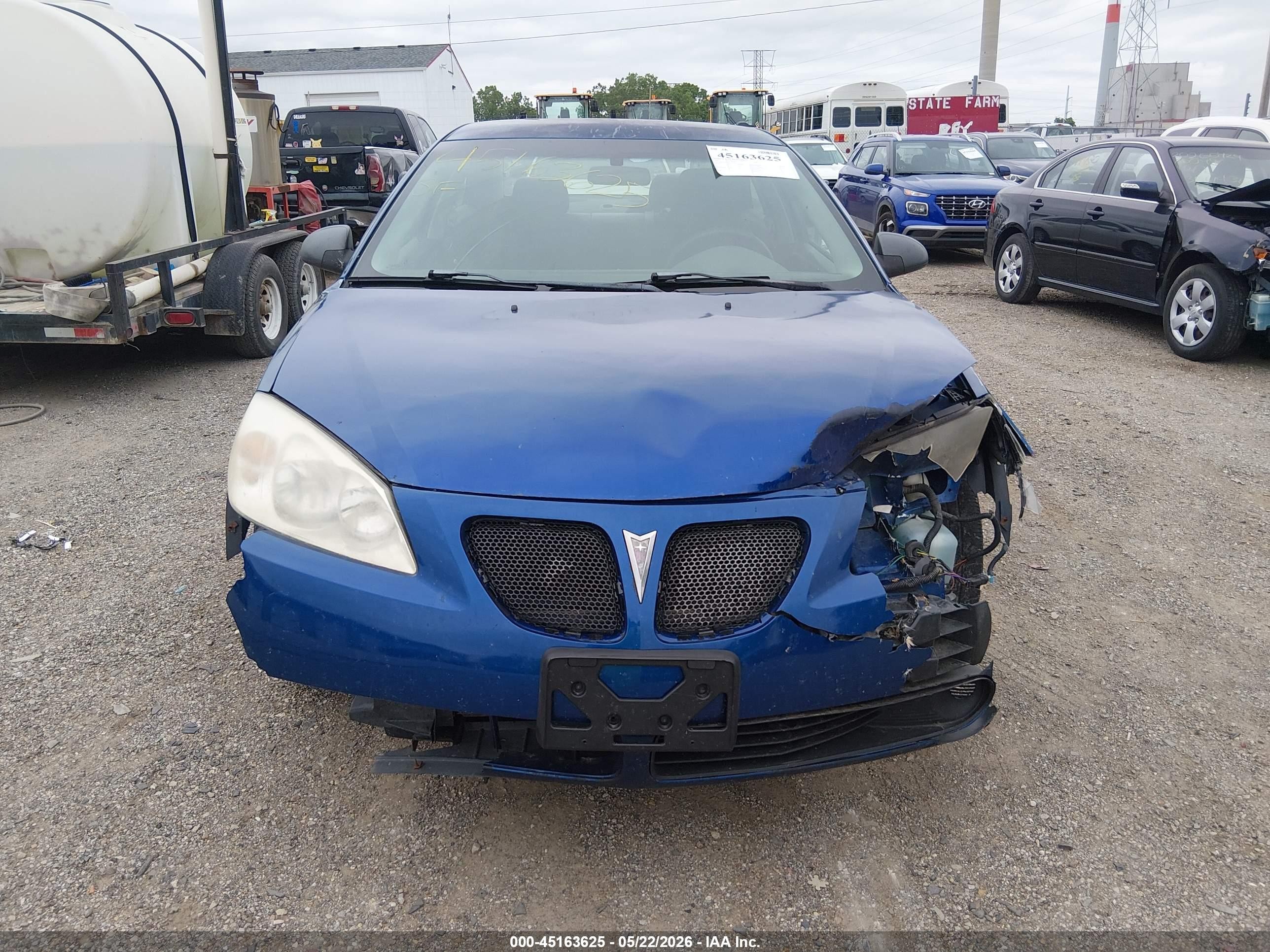 2007 Pontiac G6 Value Leader Blue vin: 1G2ZF58B874238436