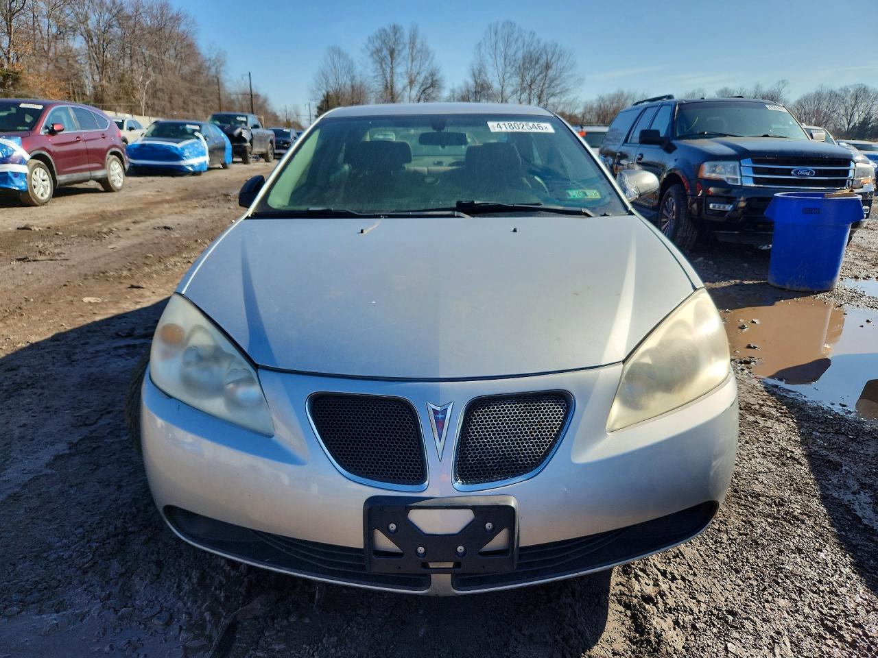 2007 Pontiac G6 Value Leader Silver vin: 1G2ZF58B974261921