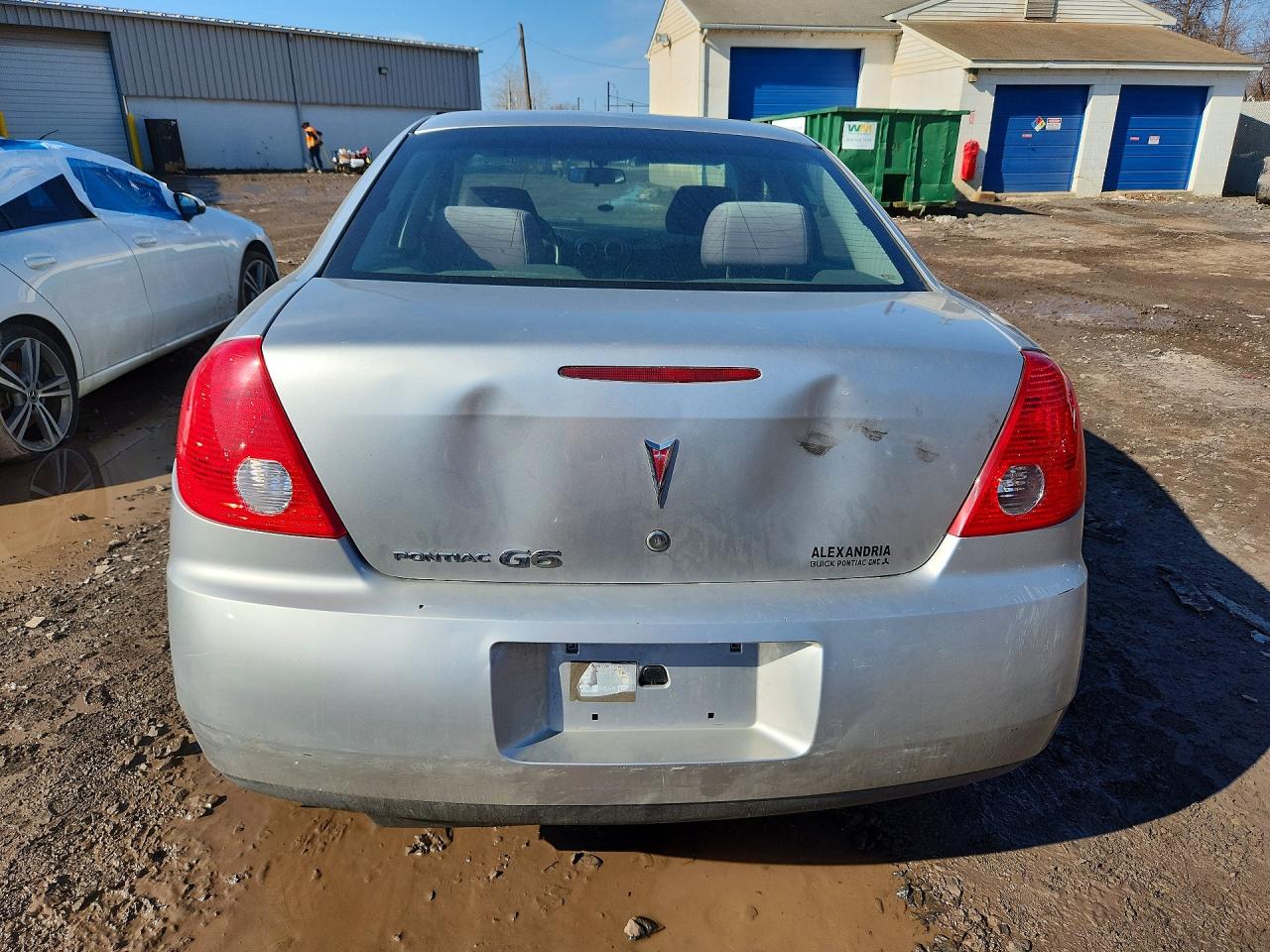 2007 Pontiac G6 Value Leader Silver vin: 1G2ZF58B974261921