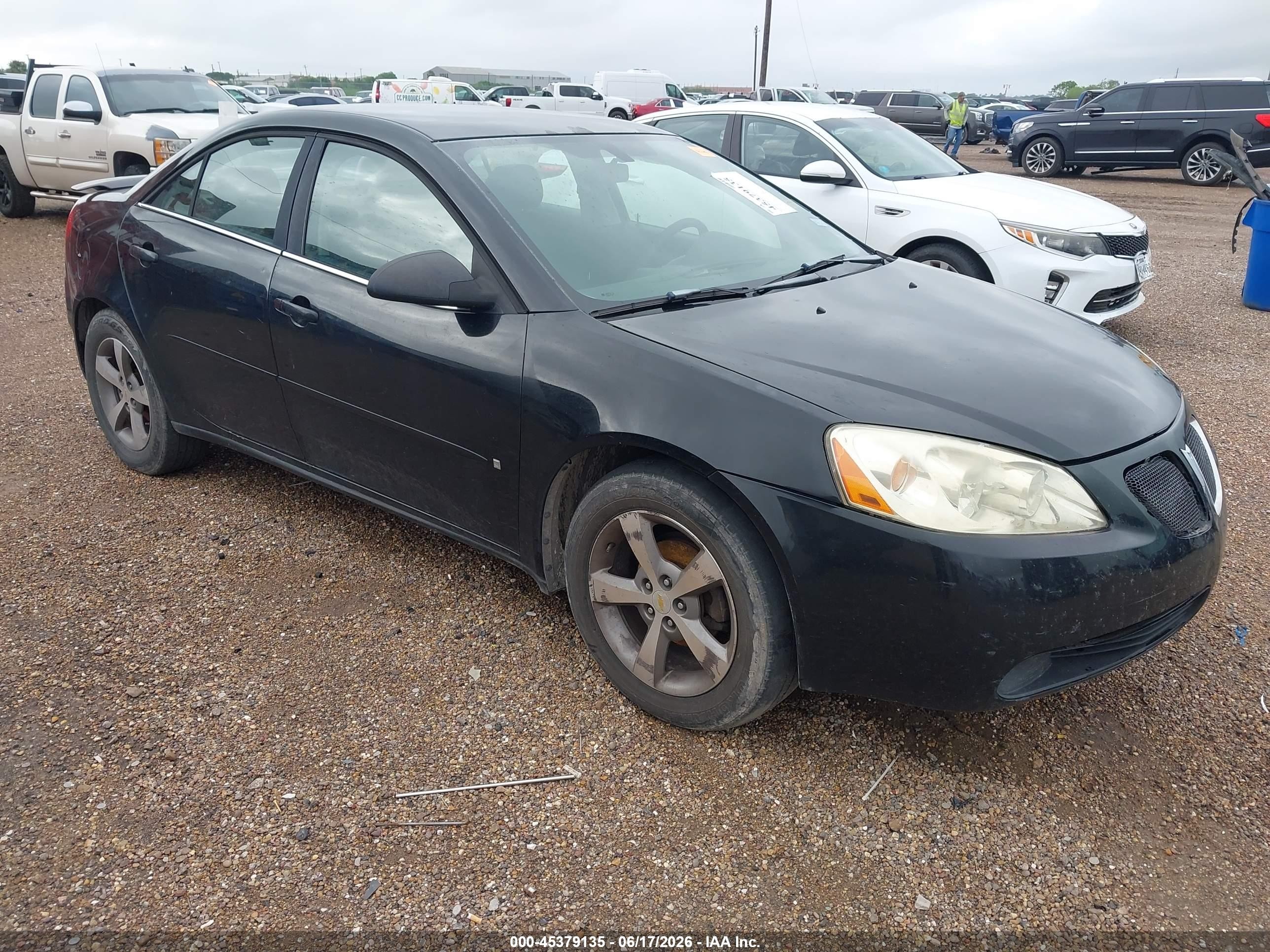 2007 Pontiac G6 Value Leader Black vin: 1G2ZF58BX74212033