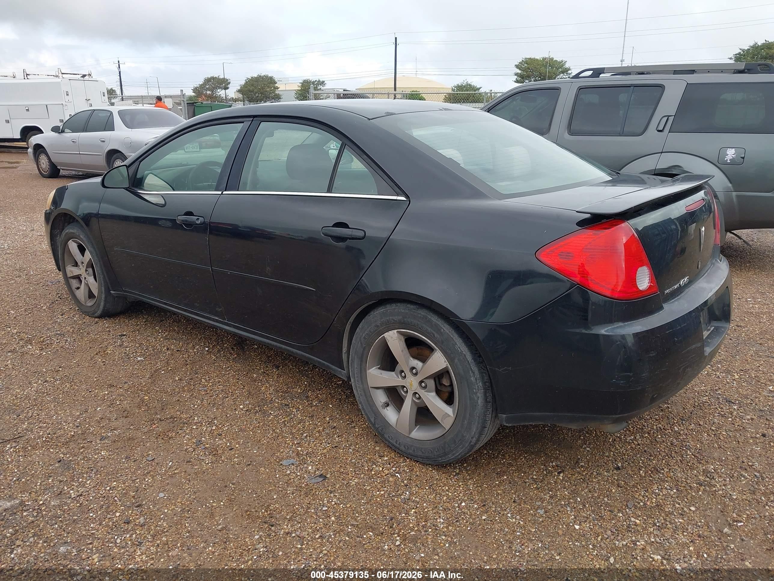 2007 Pontiac G6 Value Leader Black vin: 1G2ZF58BX74212033