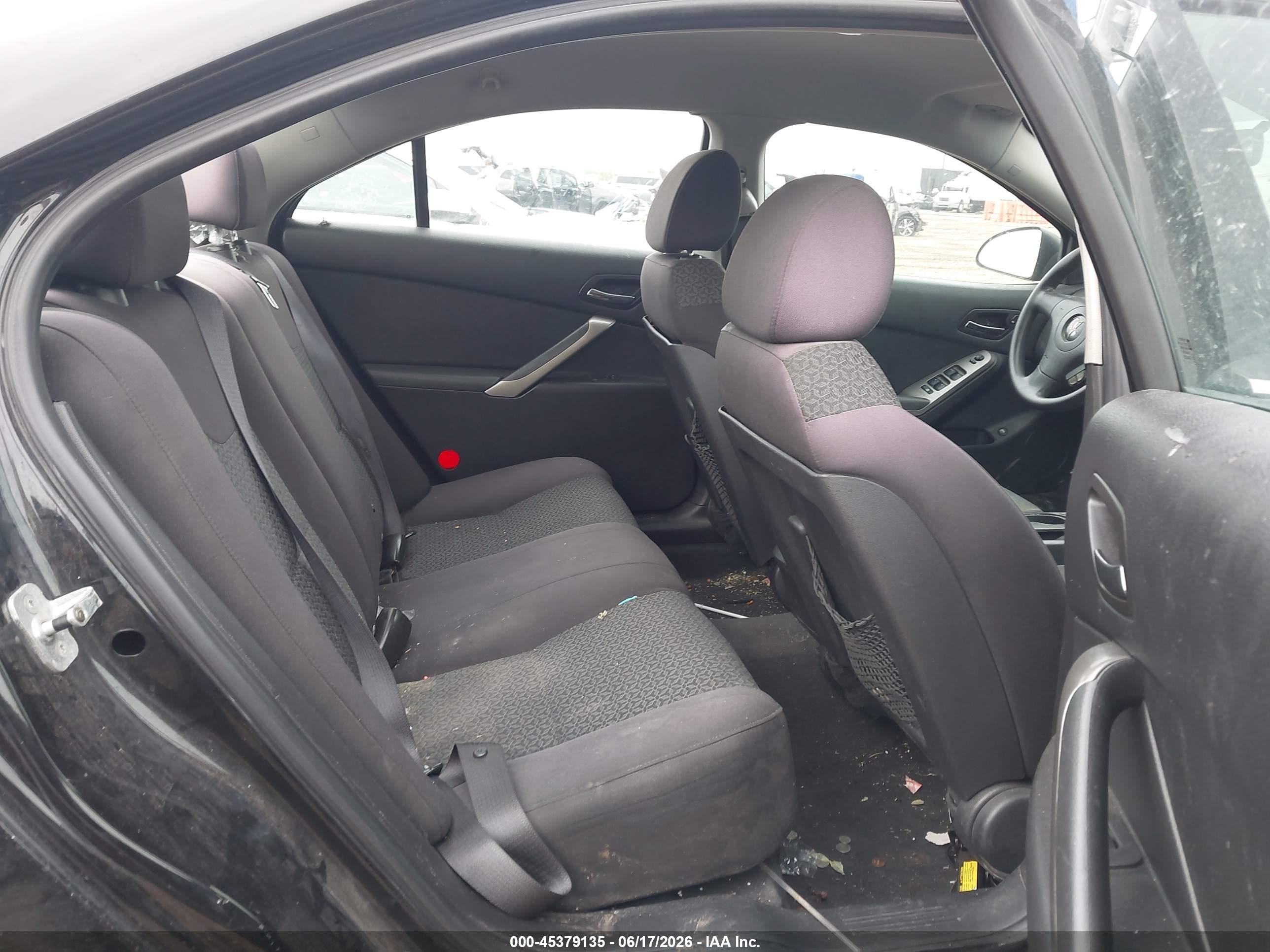 2007 Pontiac G6 Value Leader Black vin: 1G2ZF58BX74212033