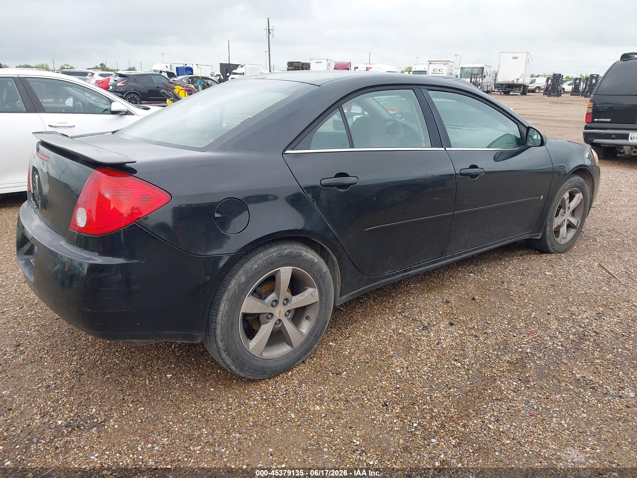 2007 Pontiac G6 Value Leader Black vin: 1G2ZF58BX74212033