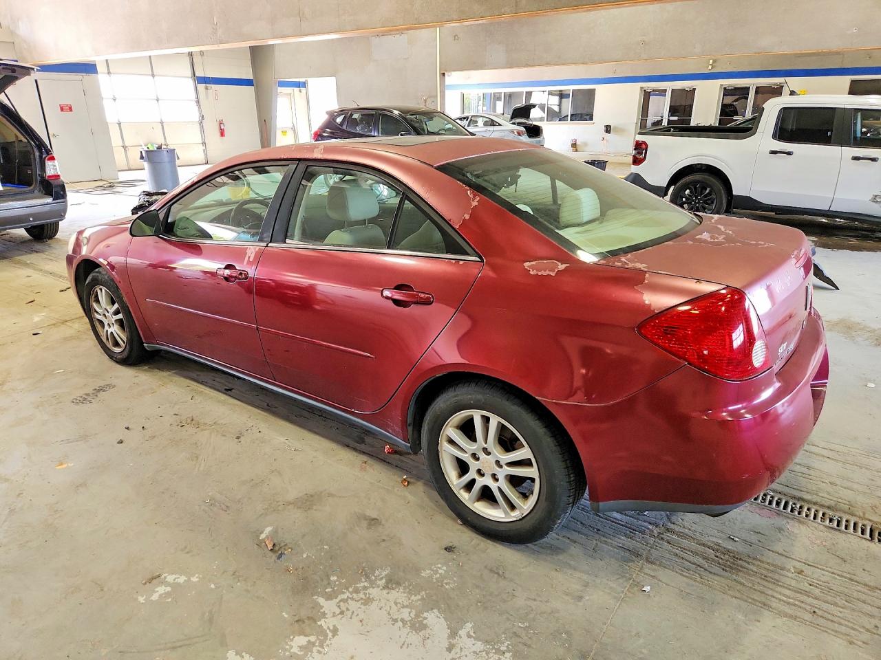 2005 Pontiac G6 Burgundy vin: 1G2ZG528154167006