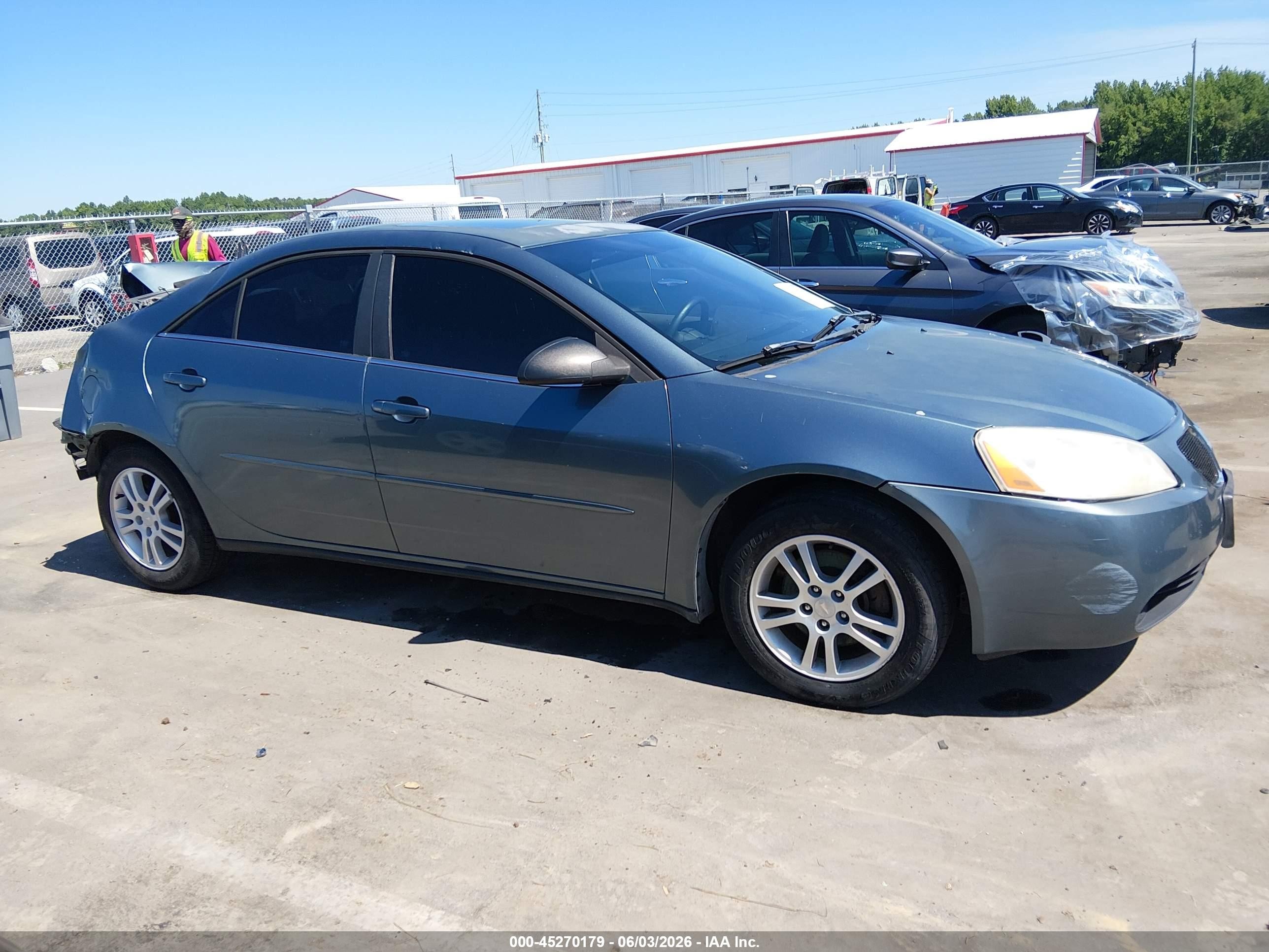 2005 Pontiac G6   Light Blue vin: 1G2ZG528154179768