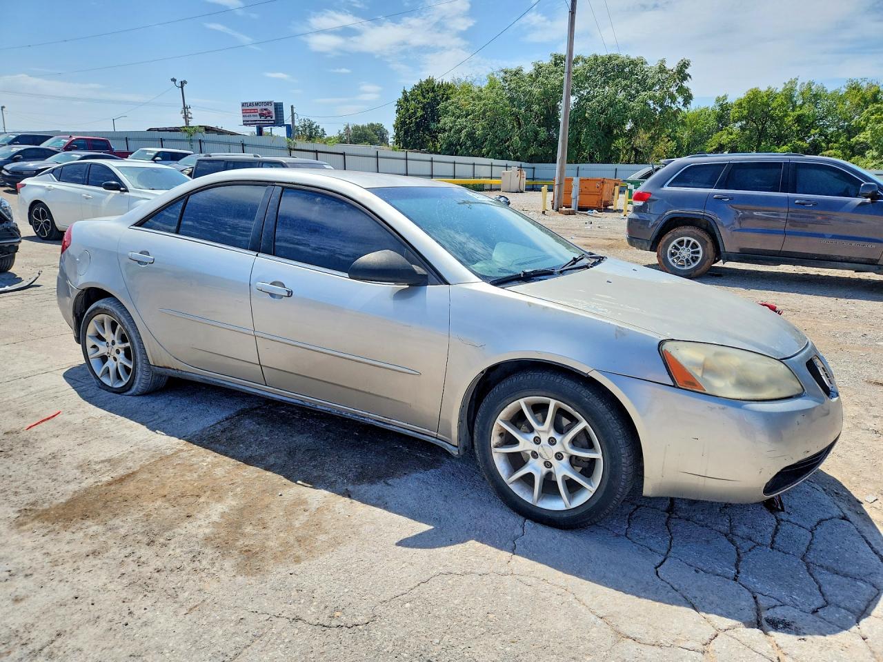 2005 Pontiac G6 Silver vin: 1G2ZG528254125217