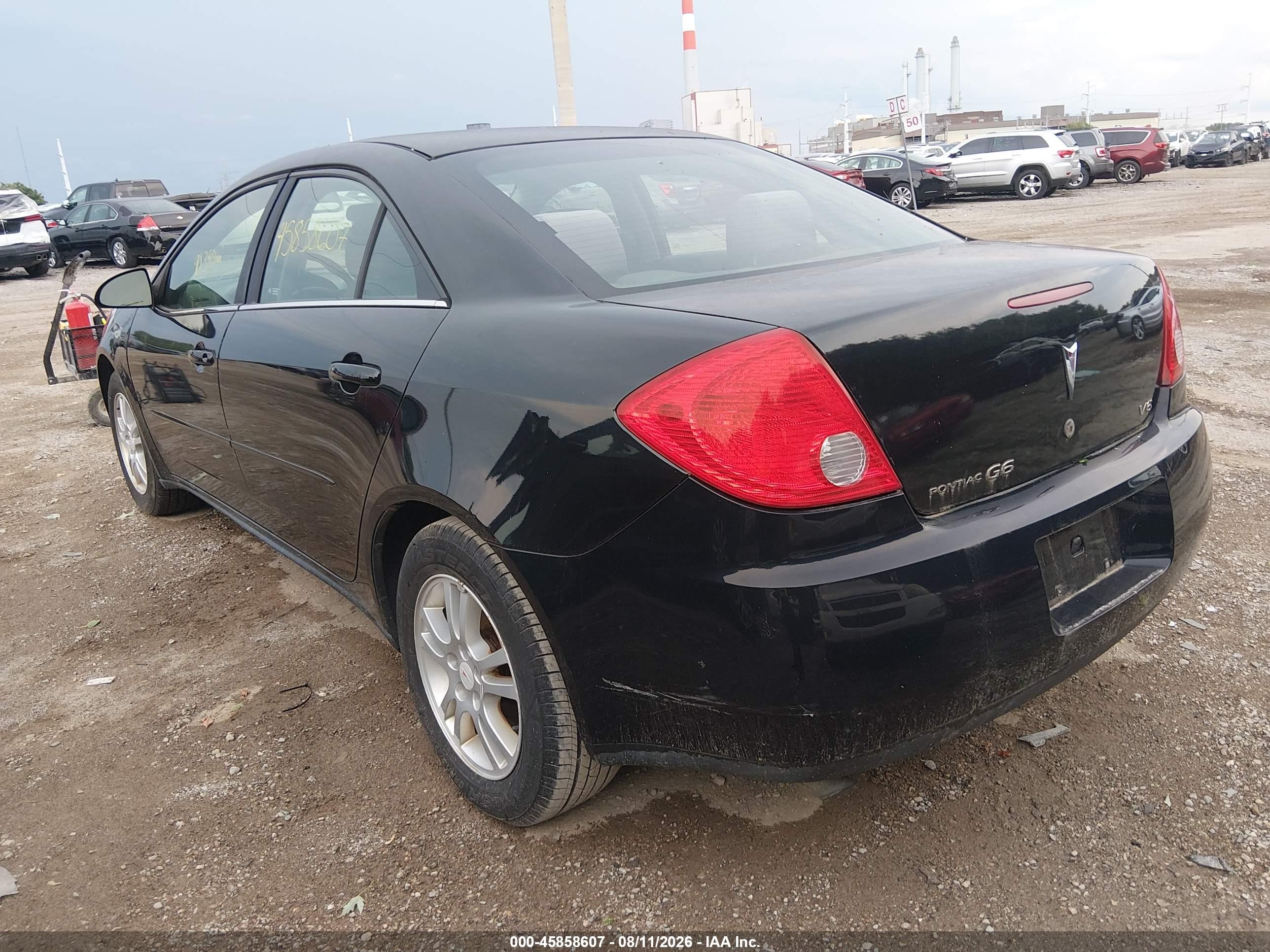2005 Pontiac G6   Black vin: 1G2ZG528454150328