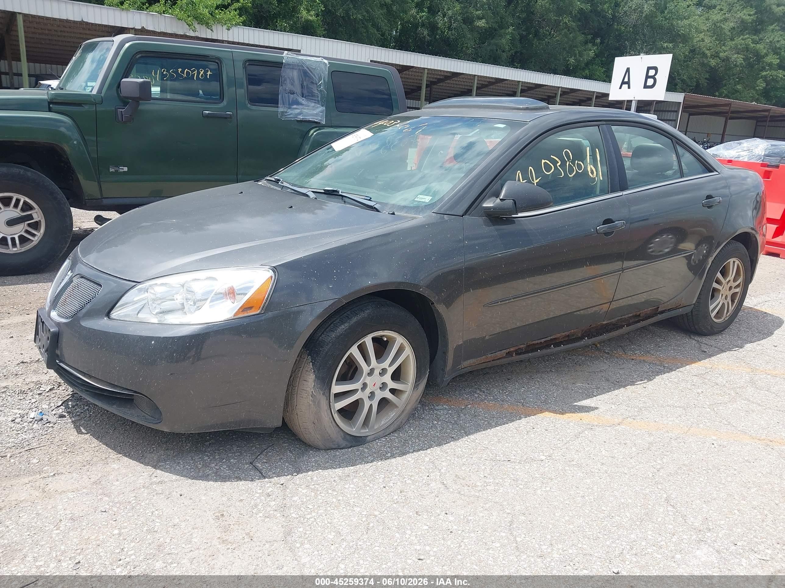 2005 Pontiac G6   Gray vin: 1G2ZG528654141534