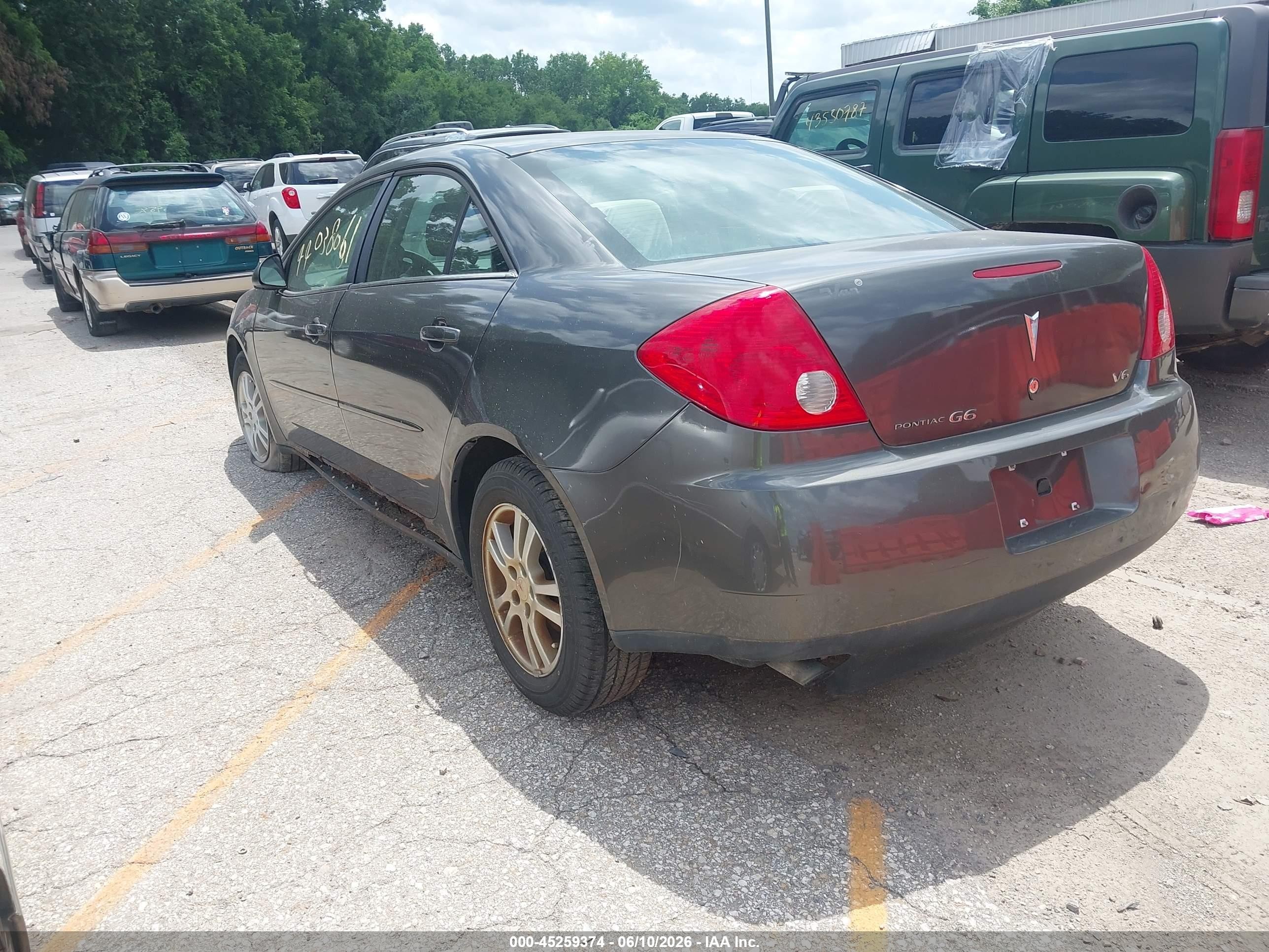 2005 Pontiac G6   Gray vin: 1G2ZG528654141534