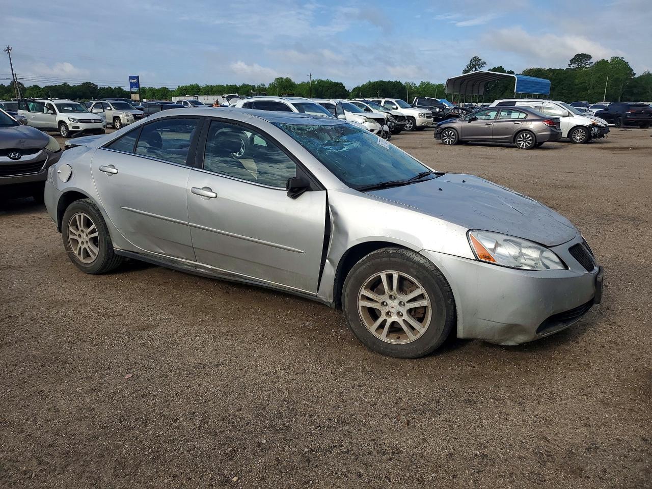 2005 Pontiac G6 Gray vin: 1G2ZG528654169737