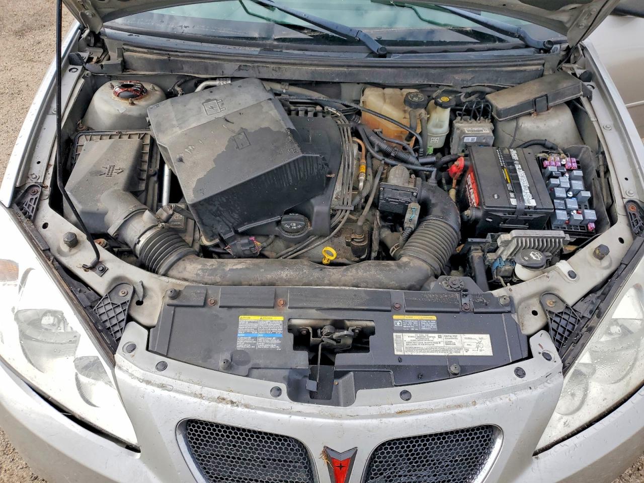 2005 Pontiac G6 Gray vin: 1G2ZG528654169737