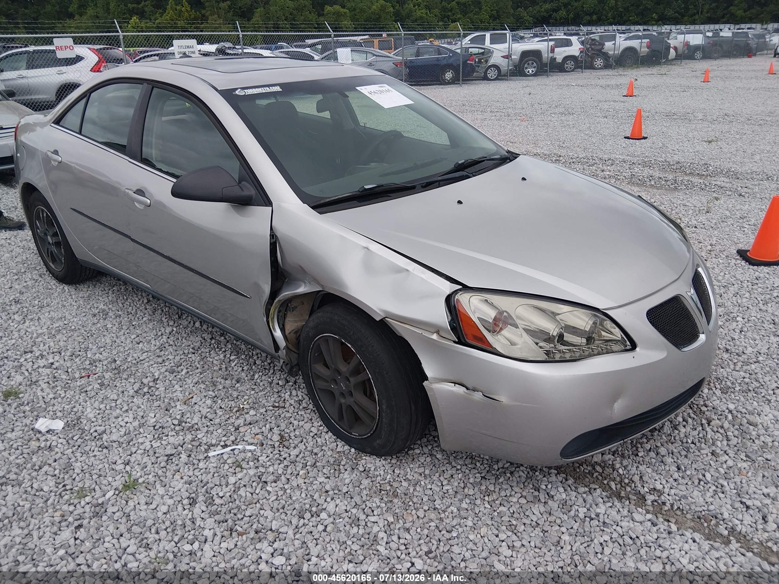 2005 Pontiac G6   Silver vin: 1G2ZG528754148704