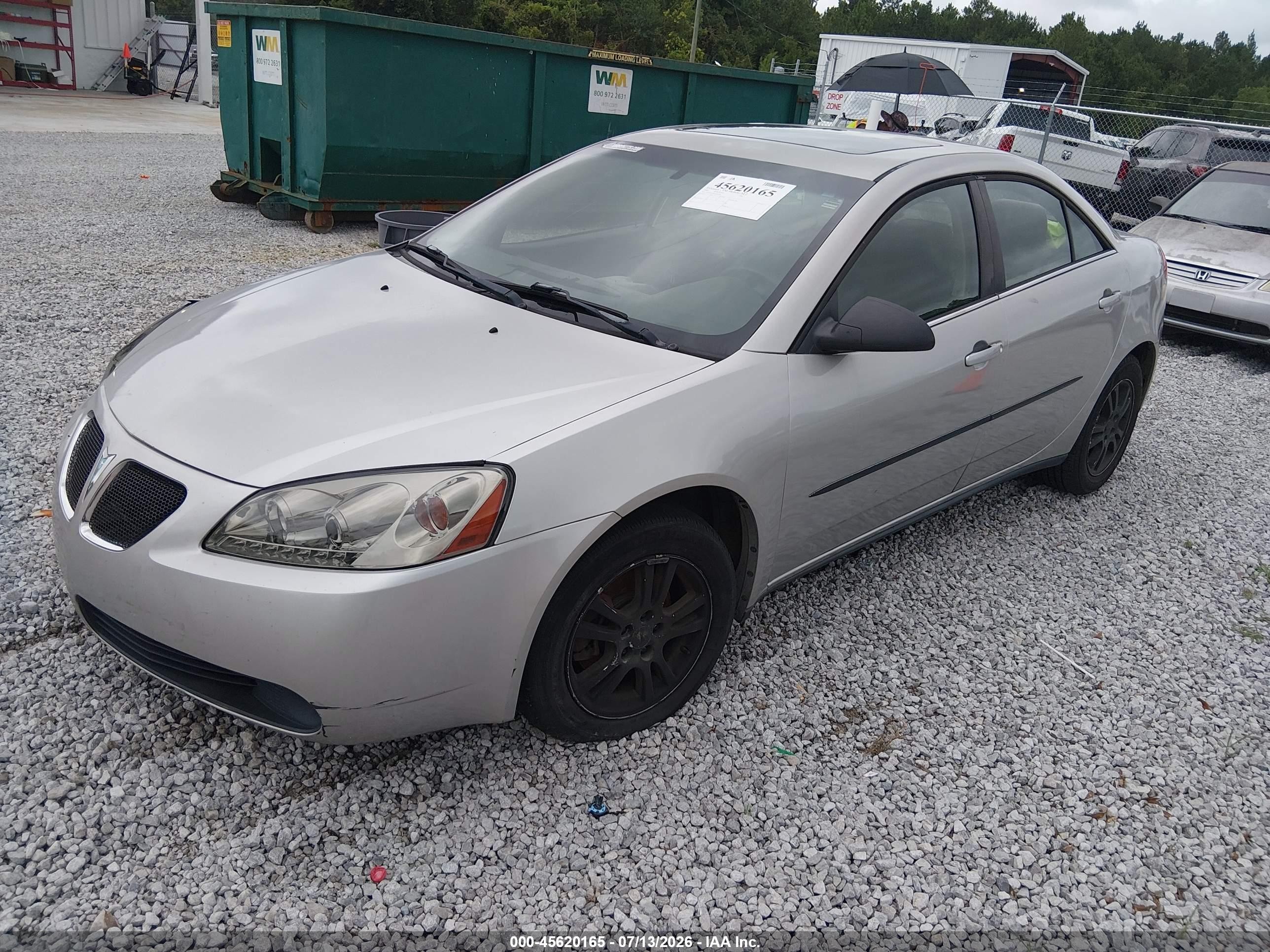 2005 Pontiac G6   Silver vin: 1G2ZG528754148704