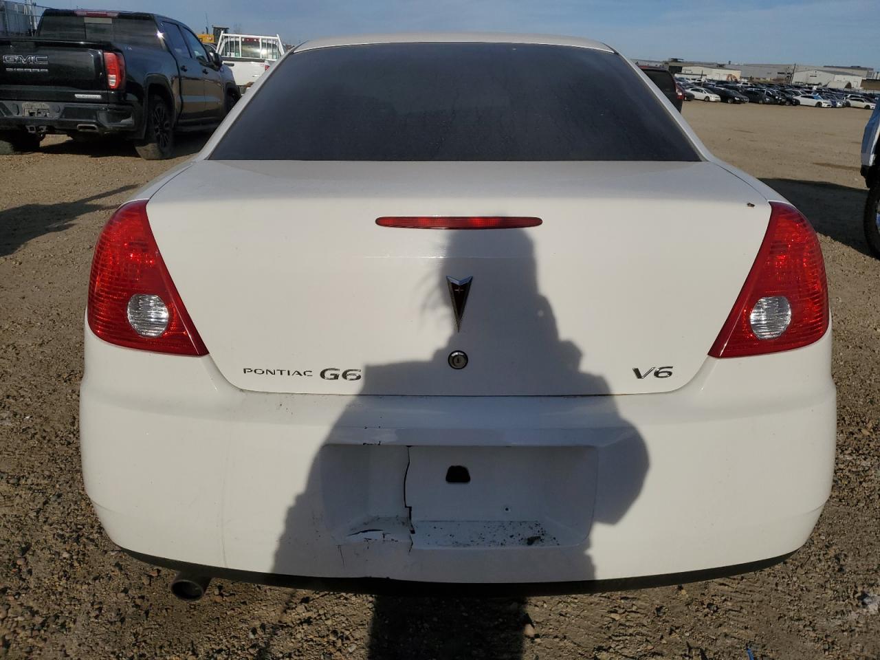 2005 Pontiac G6 White vin: 1G2ZG528854115985