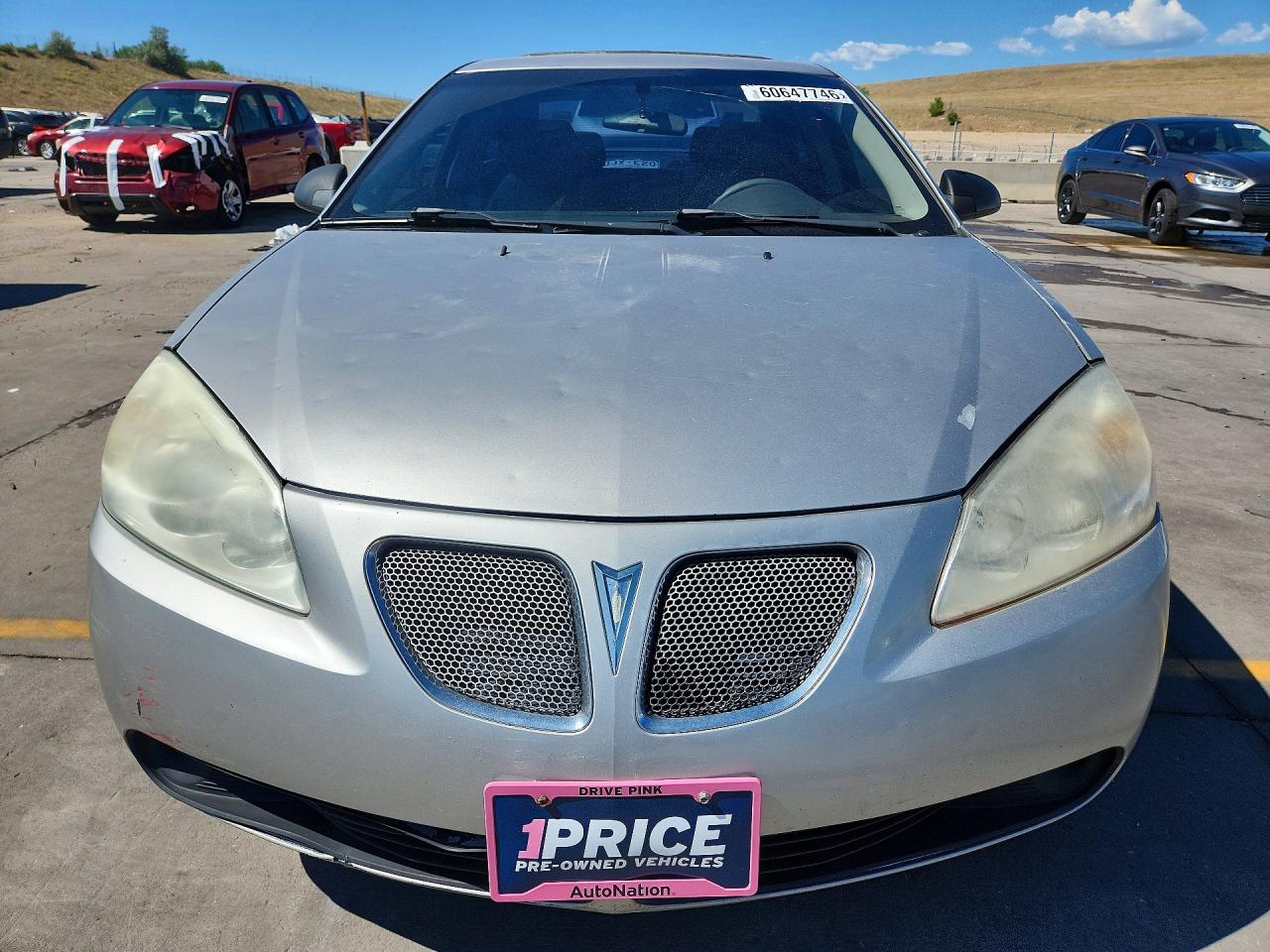 2005 Pontiac G6 Silver vin: 1G2ZG528854120037