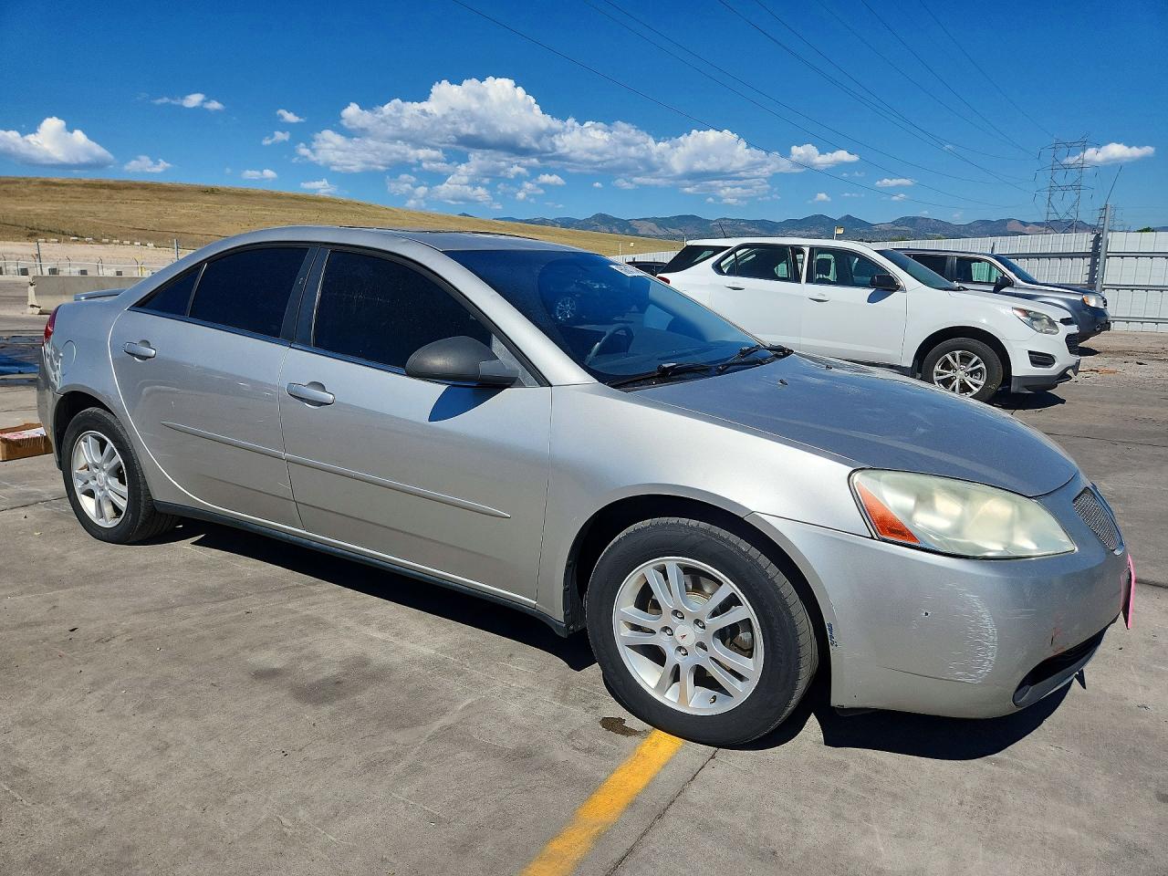 2005 Pontiac G6 Silver vin: 1G2ZG528854120037