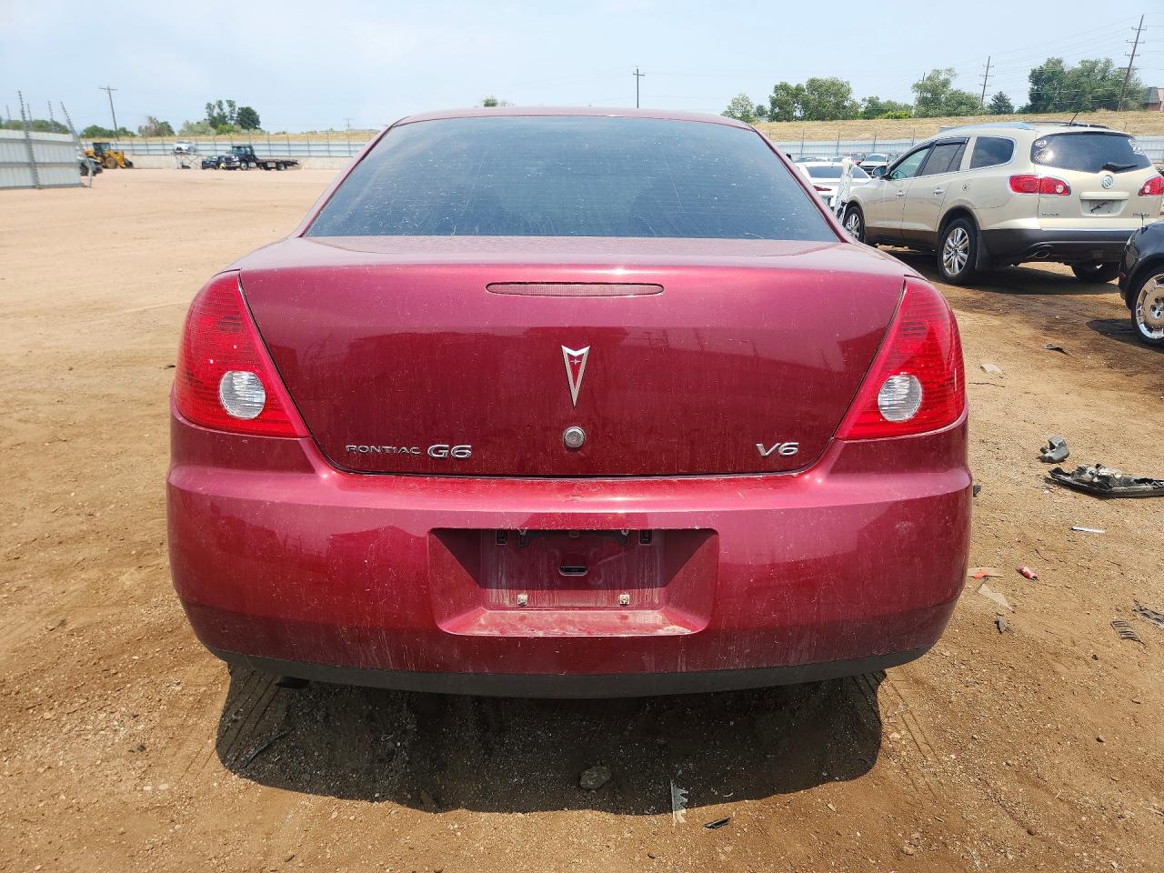 2005 Pontiac G6 Burgundy vin: 1G2ZG528854170324