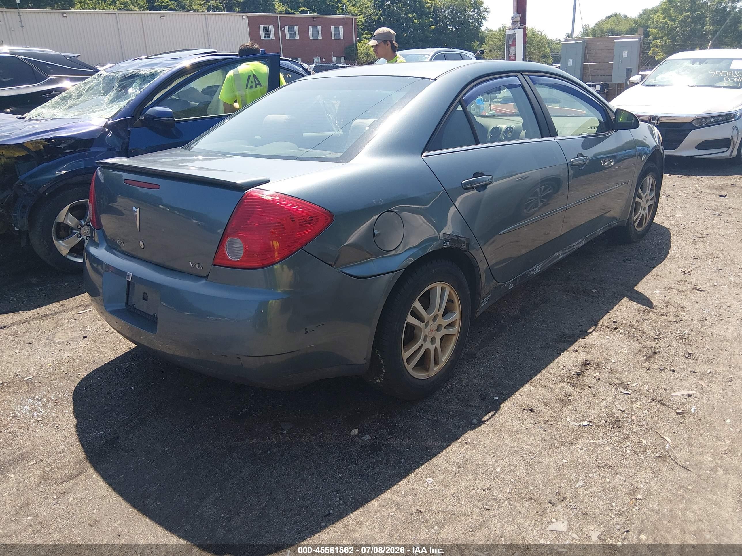 2006 Pontiac G6   Blue vin: 1G2ZG558064100166