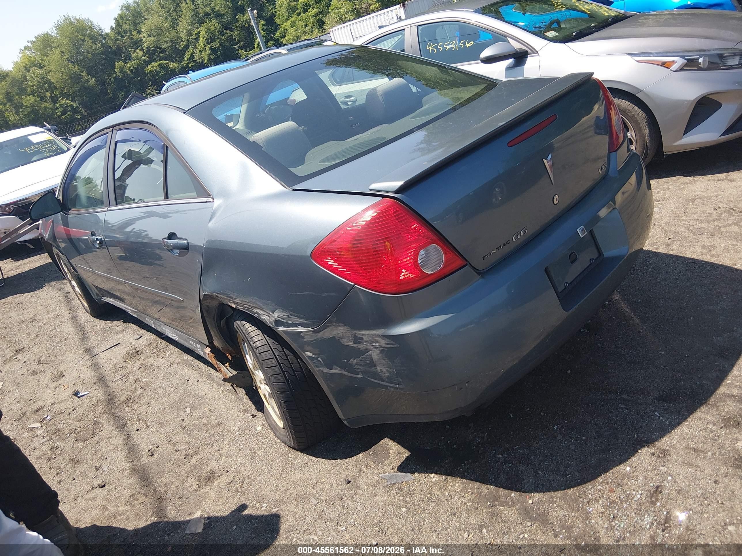 2006 Pontiac G6   Blue vin: 1G2ZG558064100166