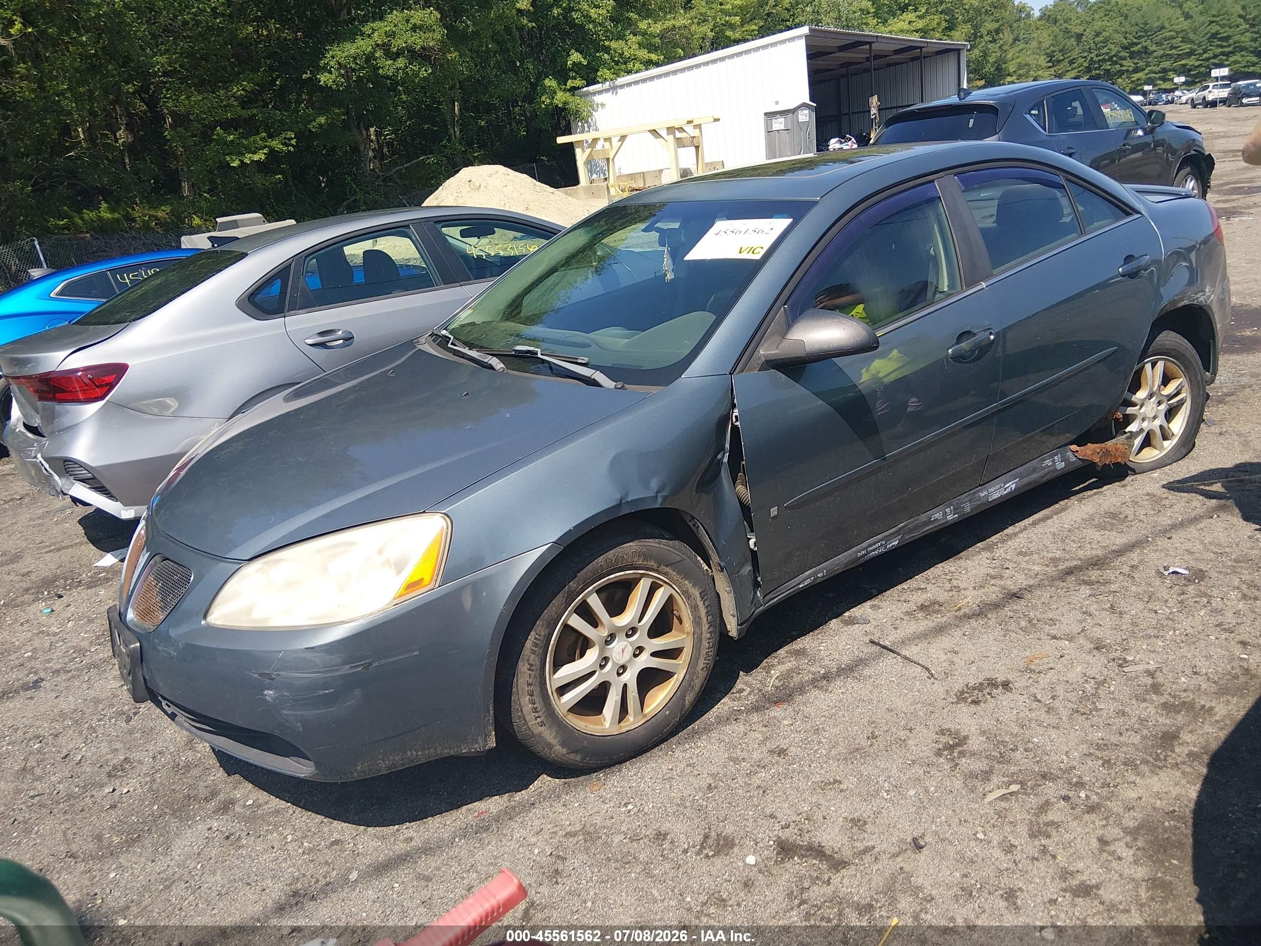 2006 Pontiac G6   Blue vin: 1G2ZG558064100166