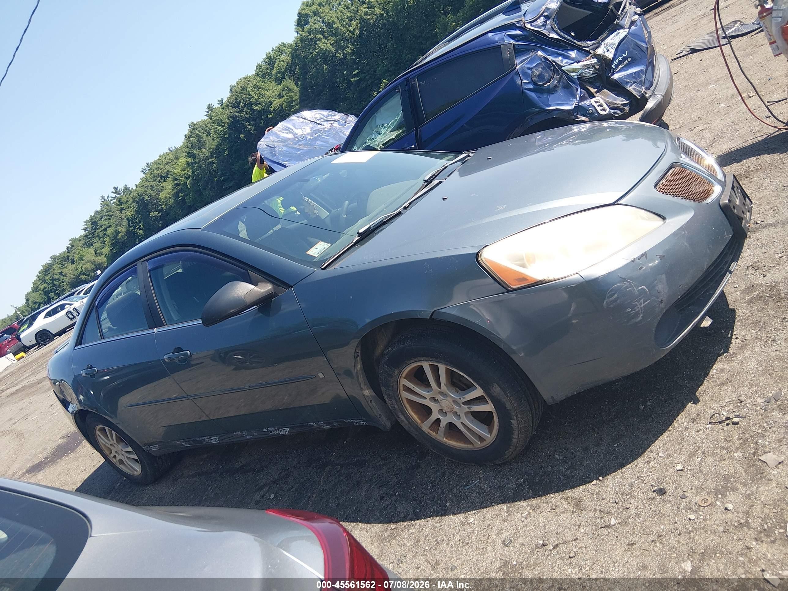 2006 Pontiac G6   Blue vin: 1G2ZG558064100166