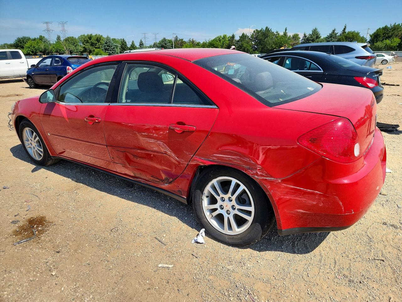2006 Pontiac G6 Se1 Red vin: 1G2ZG558064119848