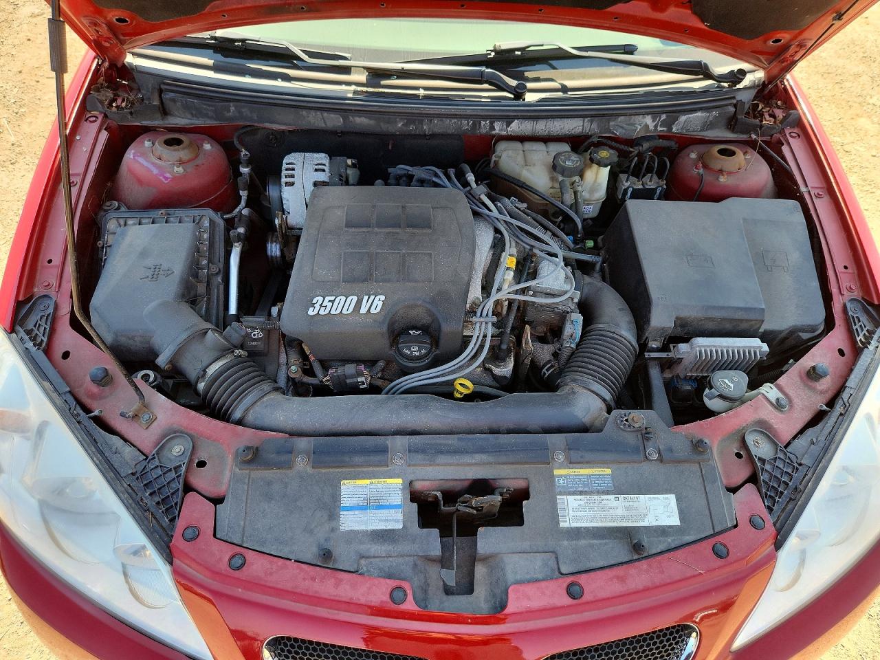 2006 Pontiac G6 Se1 Red vin: 1G2ZG558064119848