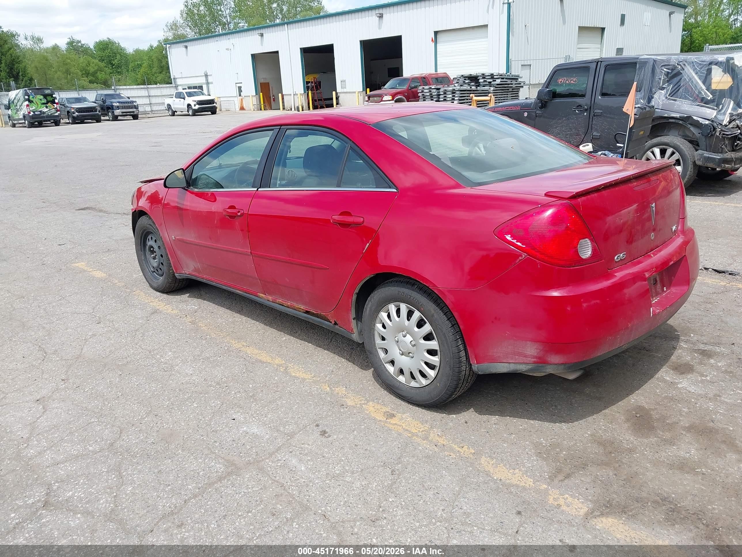 2006 Pontiac G6   Красный vin: 1G2ZG558064181184