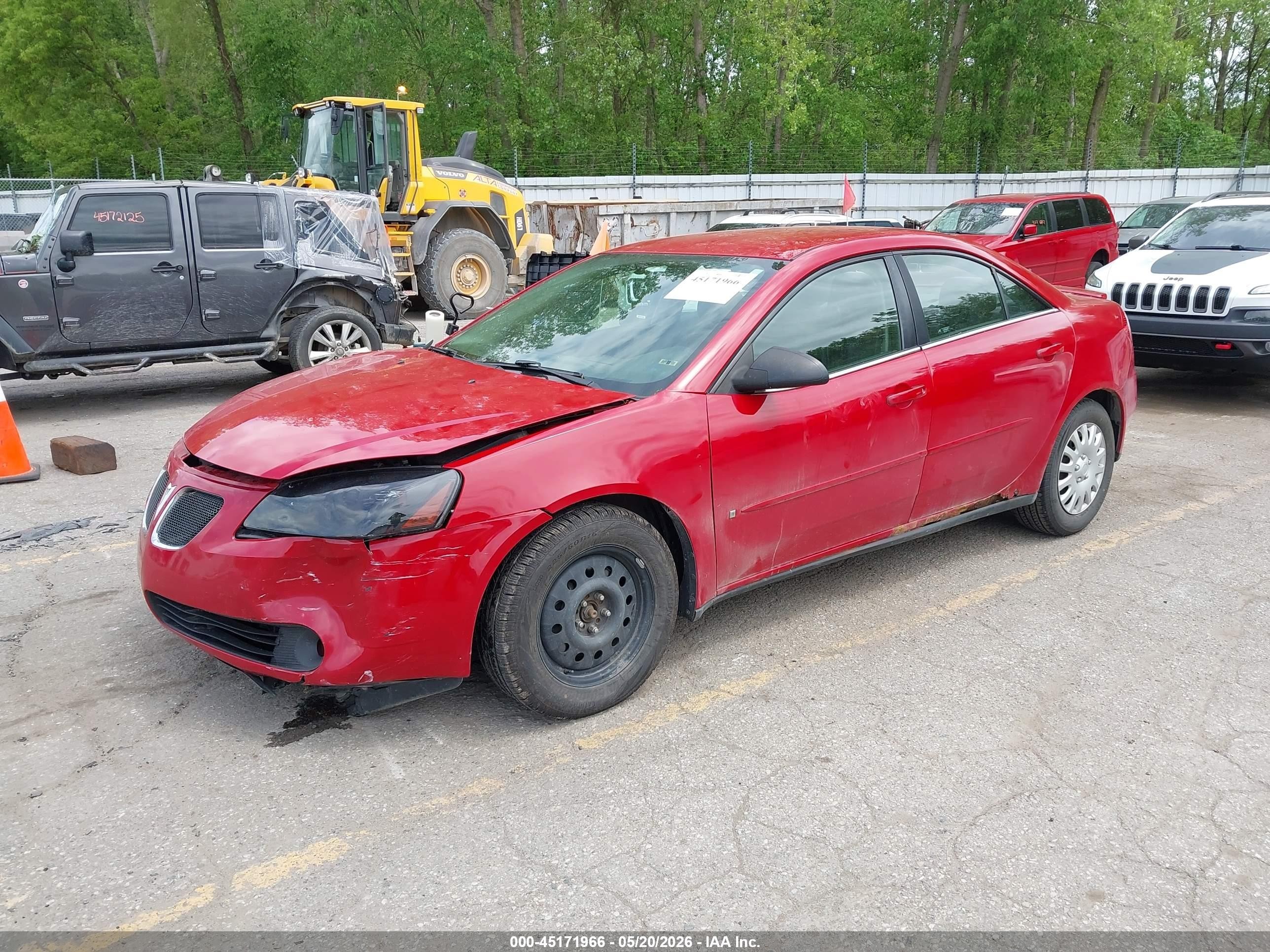 2006 Pontiac G6   Красный vin: 1G2ZG558064181184