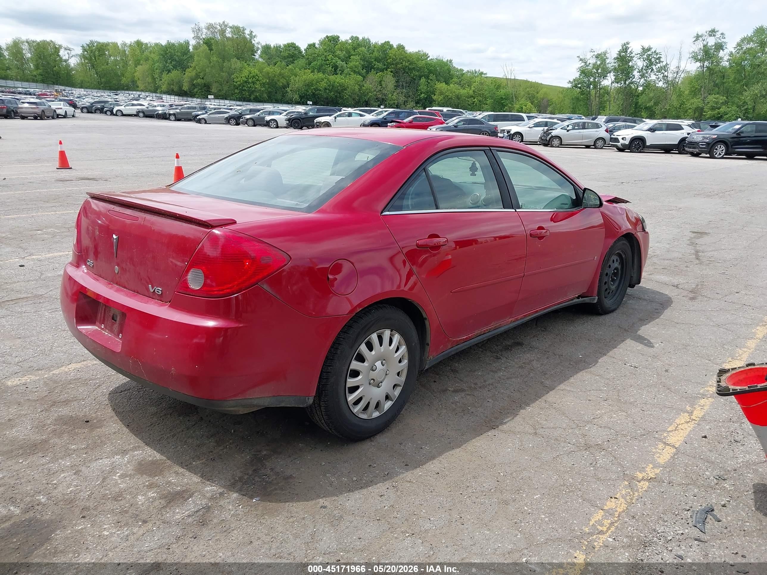 2006 Pontiac G6   Красный vin: 1G2ZG558064181184