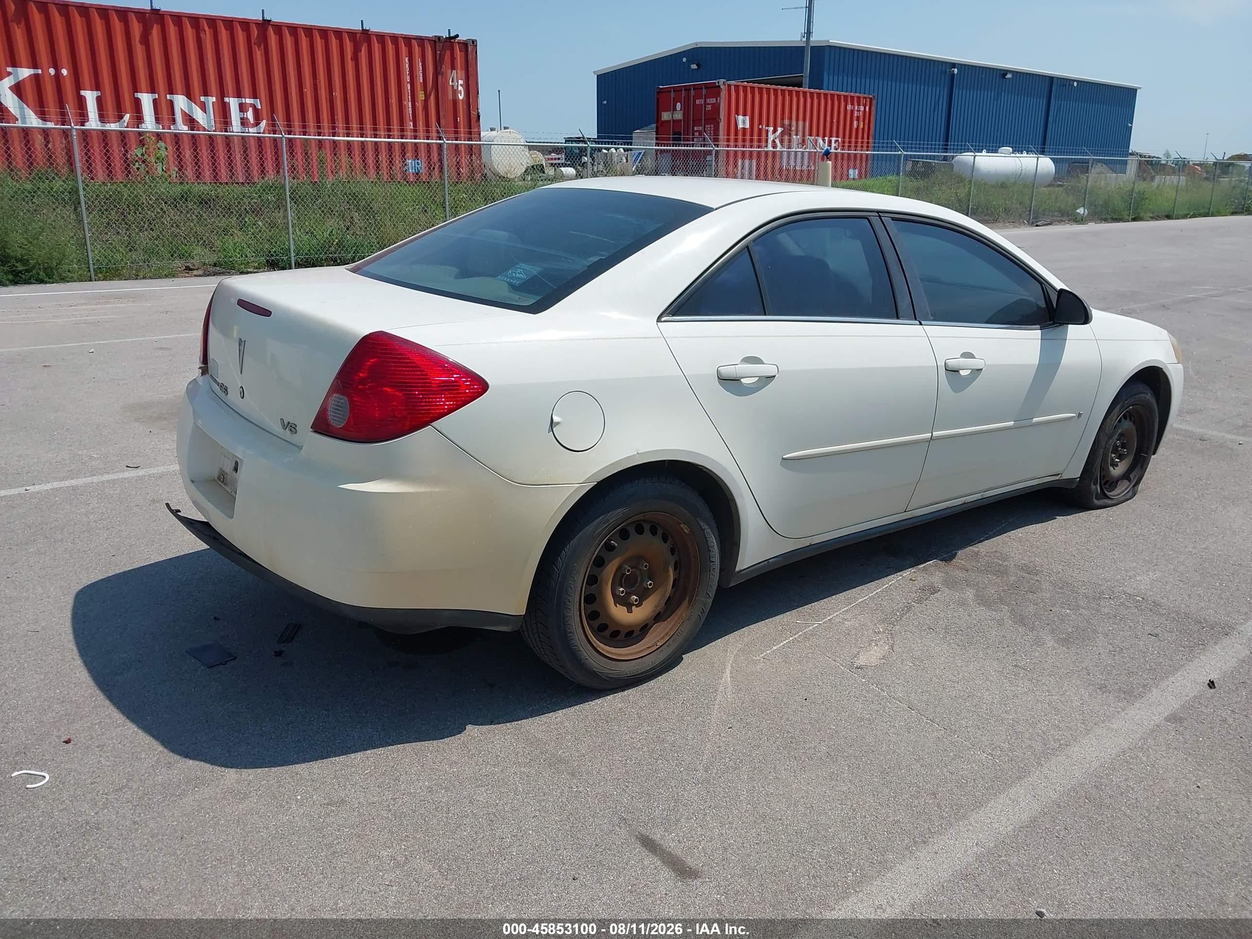 2006 Pontiac G6   White vin: 1G2ZG558064225250