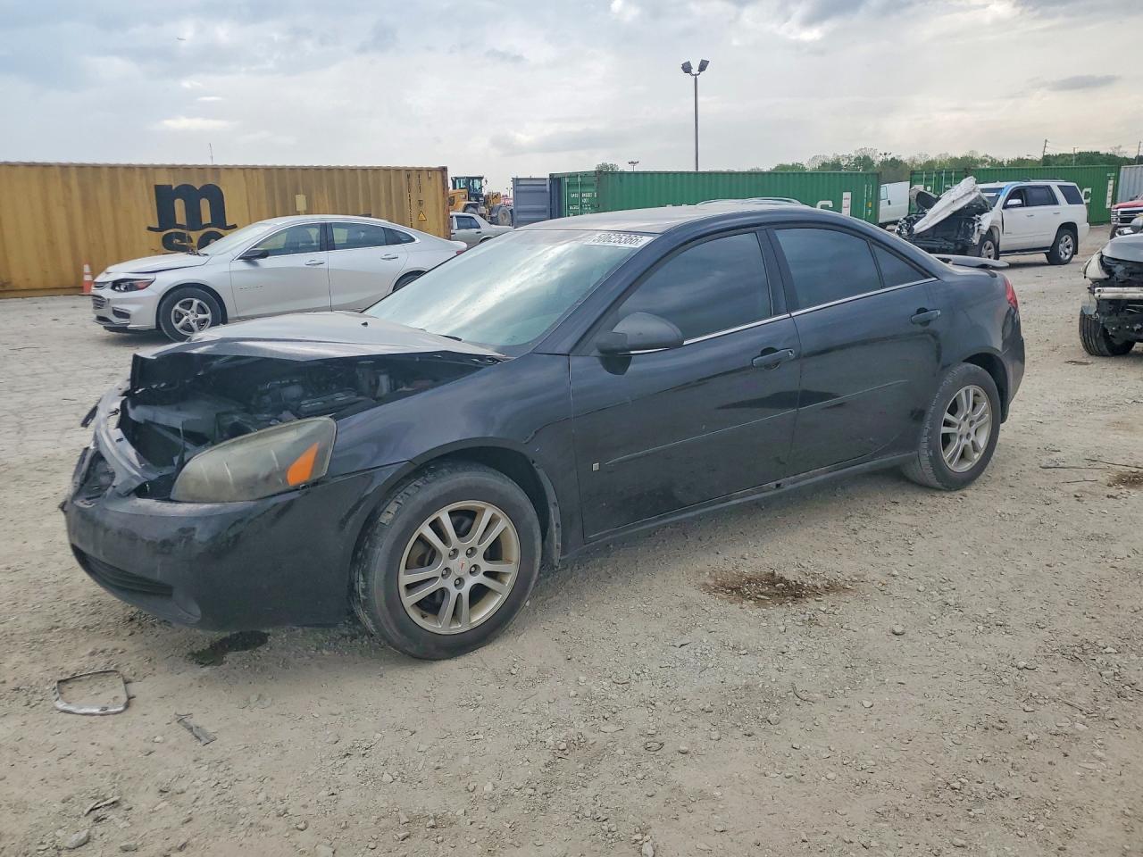 2006 Pontiac G6 Se1 Black vin: 1G2ZG558064267708