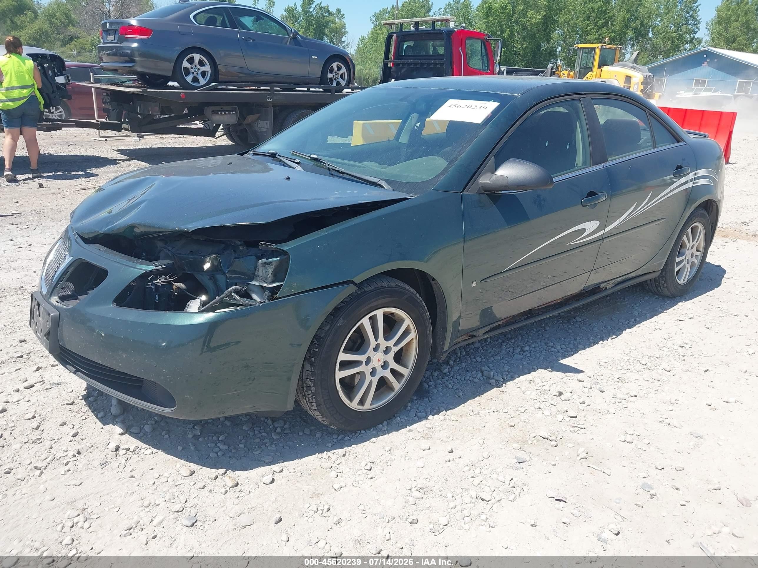 2006 Pontiac G6   Зеленый vin: 1G2ZG558164225709