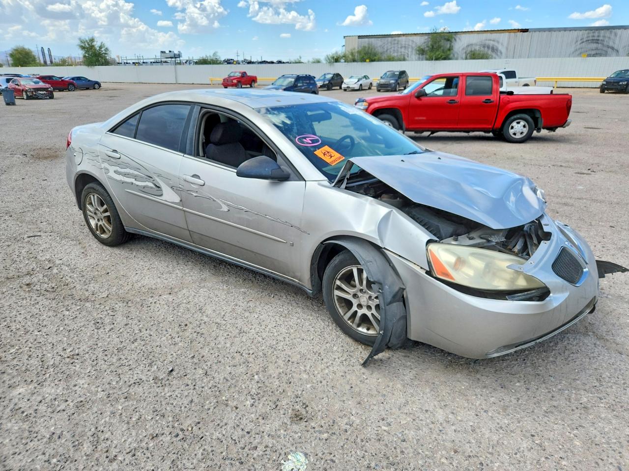 2006 Pontiac G6 Se1 Silver vin: 1G2ZG558264115140
