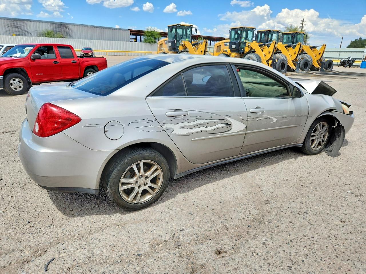 2006 Pontiac G6 Se1 Silver vin: 1G2ZG558264115140