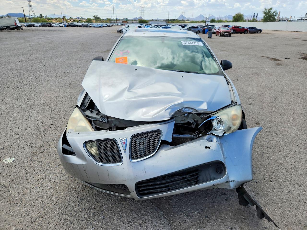 2006 Pontiac G6 Se1 Silver vin: 1G2ZG558264115140