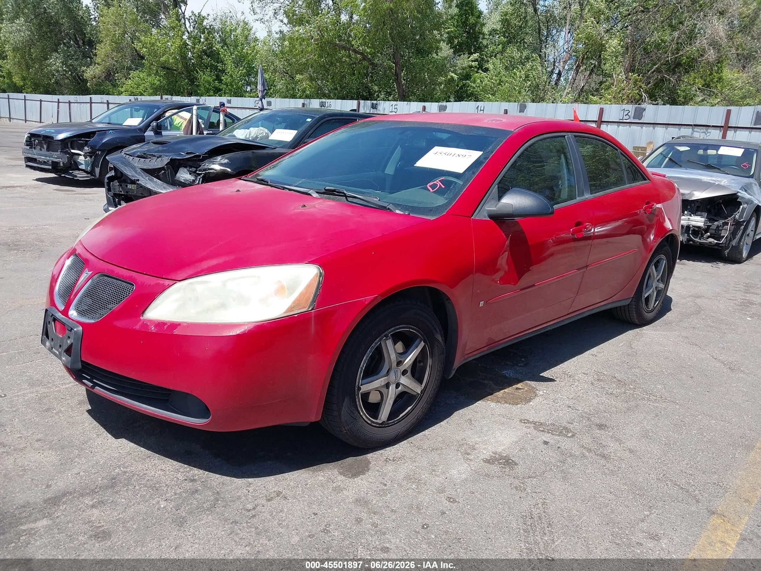 2006 Pontiac G6   Red vin: 1G2ZG558264160305