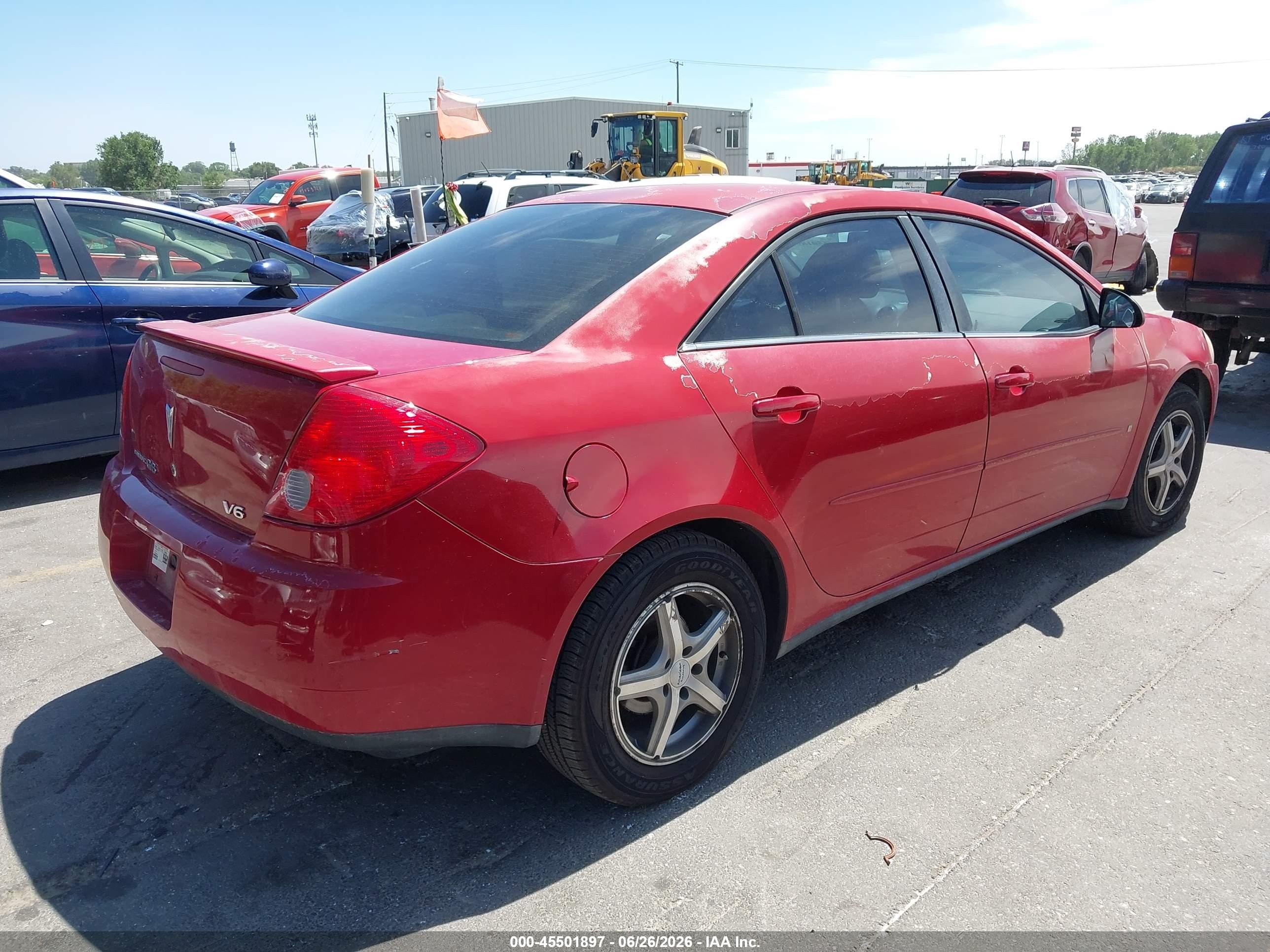 2006 Pontiac G6   Red vin: 1G2ZG558264160305