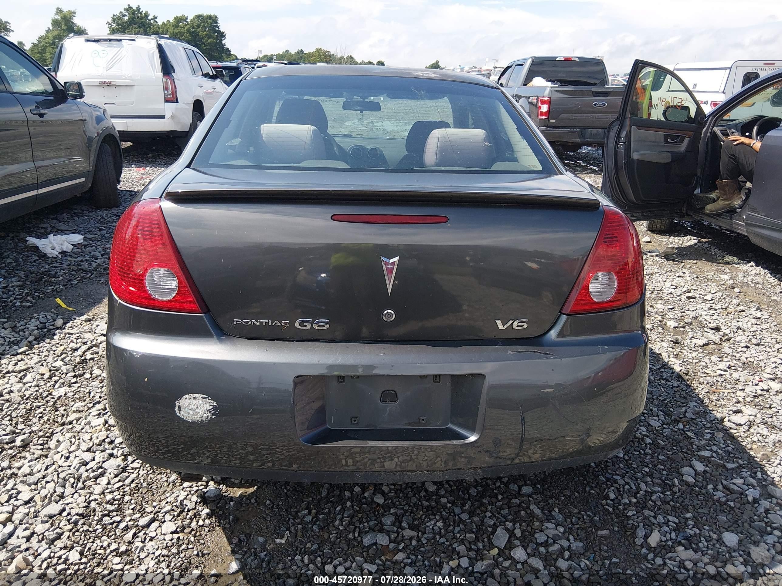 2006 Pontiac G6   Gray vin: 1G2ZG558264204190