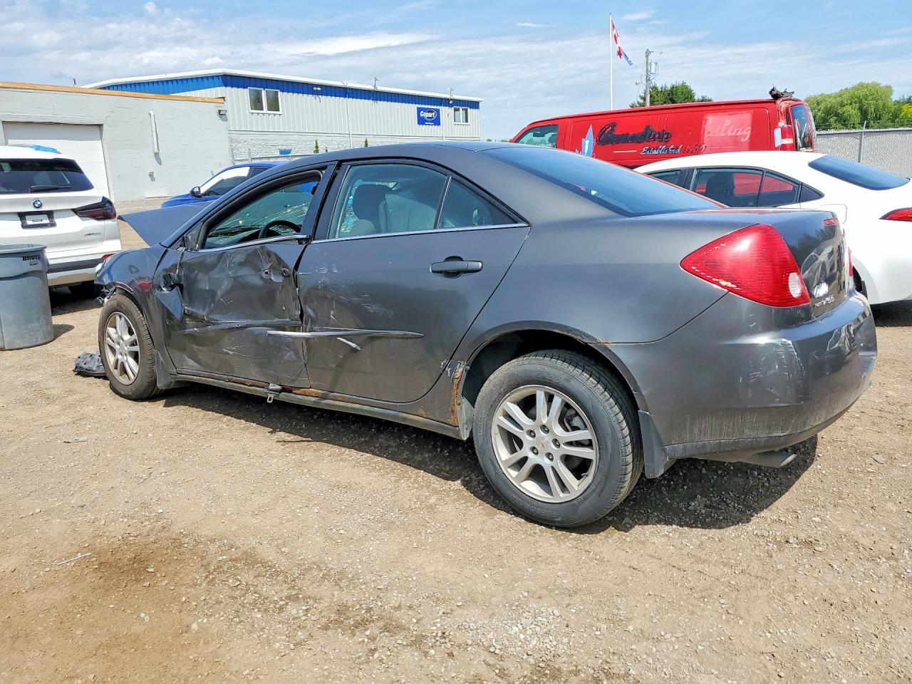 2006 Pontiac G6 Se1 Gray vin: 1G2ZG558464120209