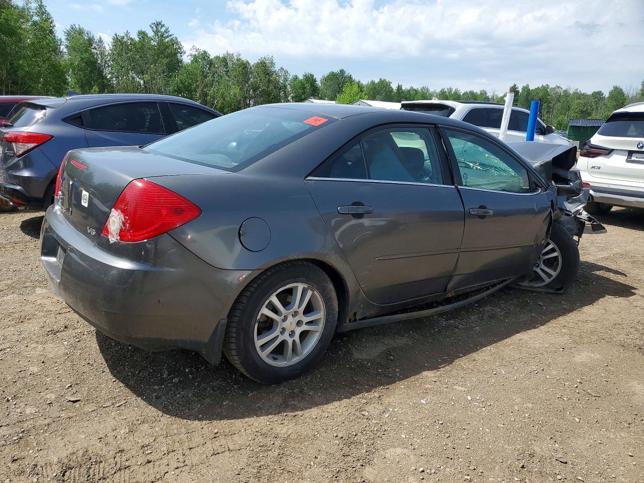 2006 Pontiac G6 Se1 Gray vin: 1G2ZG558464120209