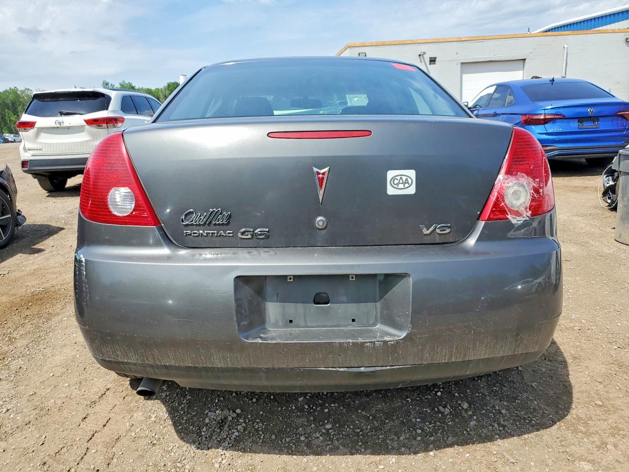 2006 Pontiac G6 Se1 Gray vin: 1G2ZG558464120209