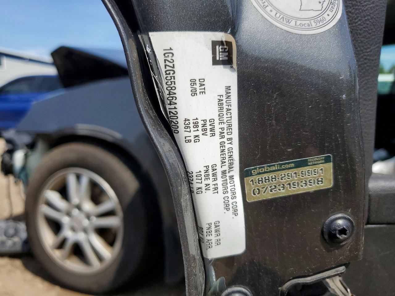 2006 Pontiac G6 Se1 Gray vin: 1G2ZG558464120209