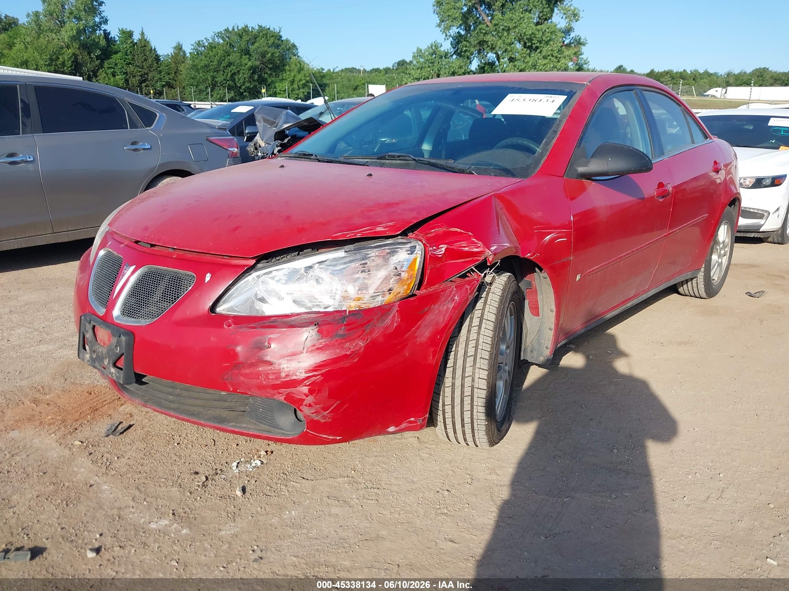 2006 Pontiac G6   Red vin: 1G2ZG558564279689
