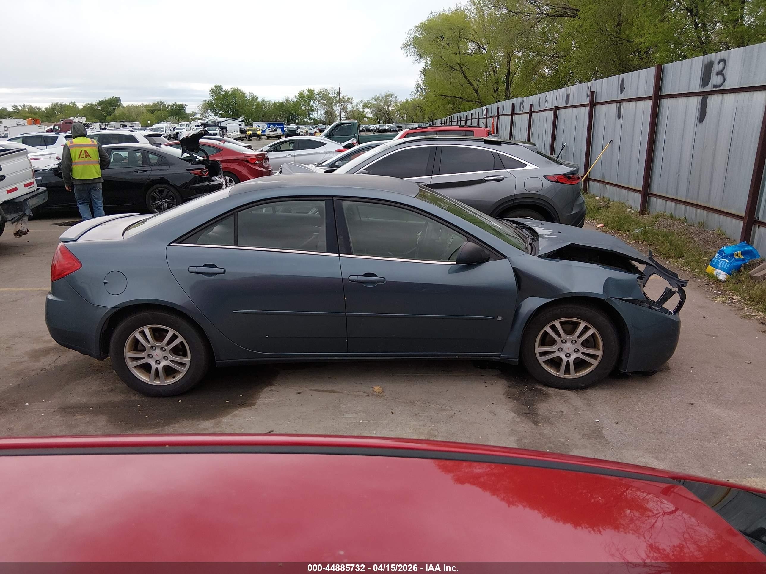 2006 Pontiac G6   Gray vin: 1G2ZG558664231442