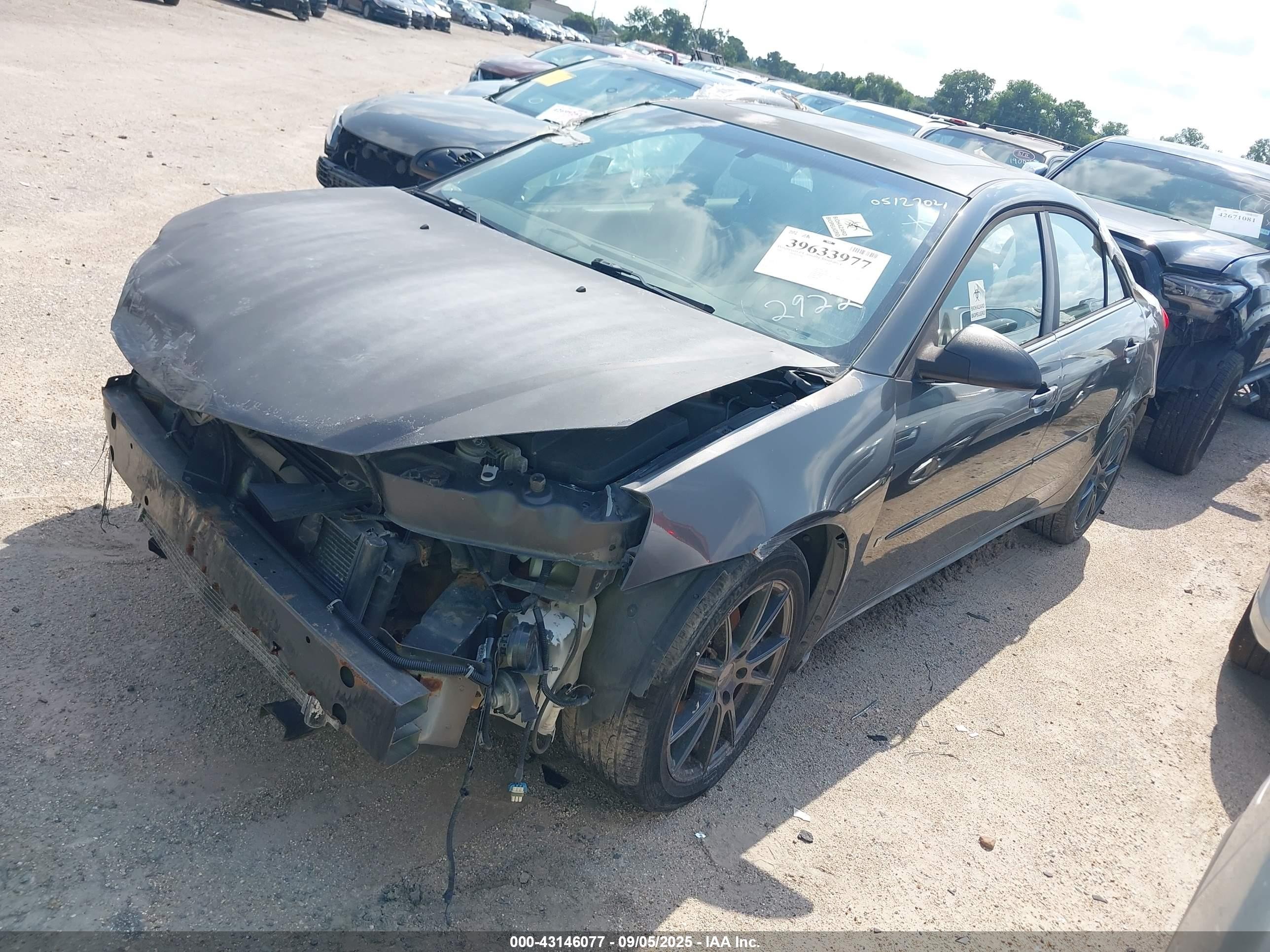 2006 Pontiac G6   Gray vin: 1G2ZG558664292922