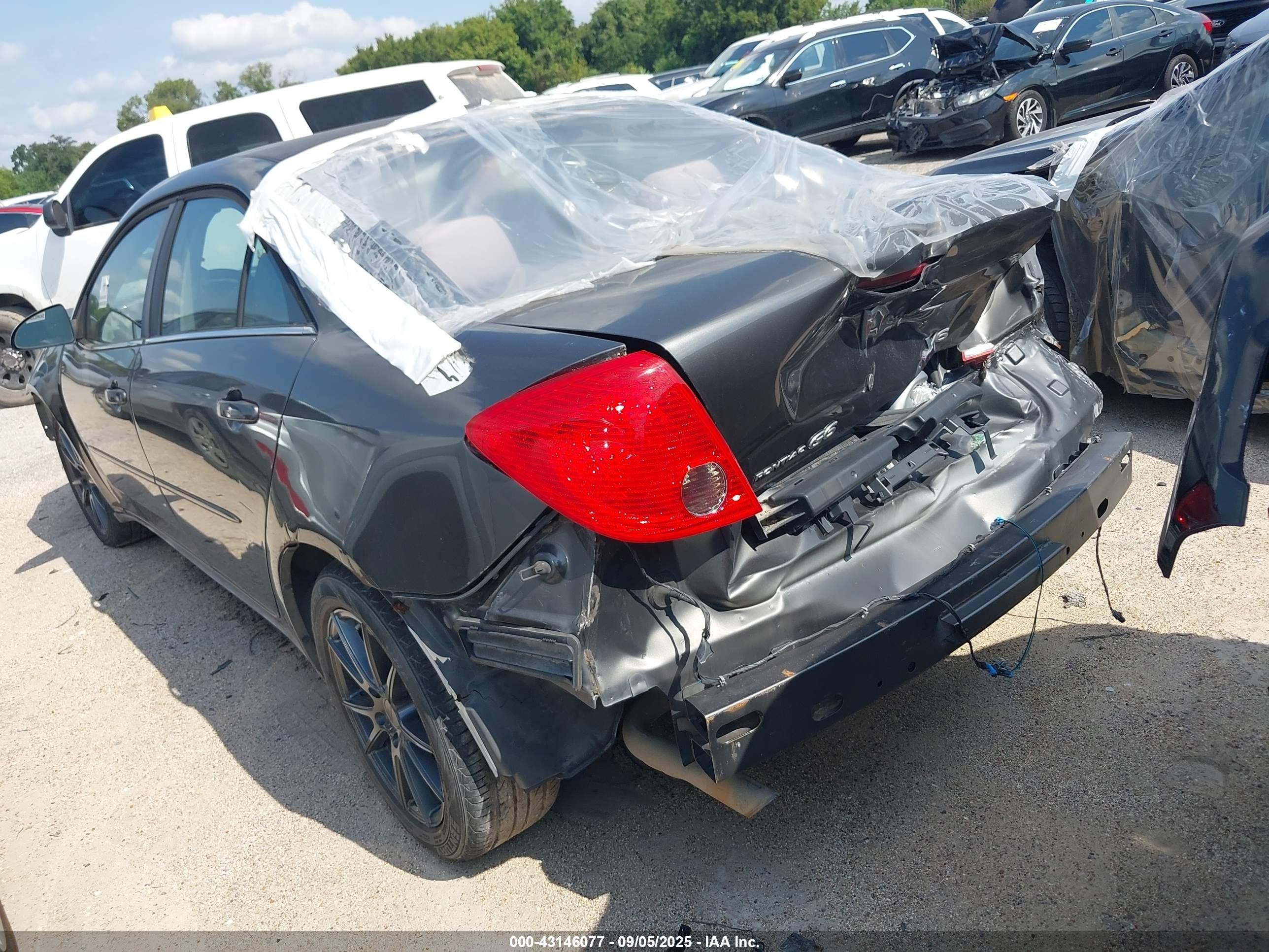 2006 Pontiac G6   Gray vin: 1G2ZG558664292922