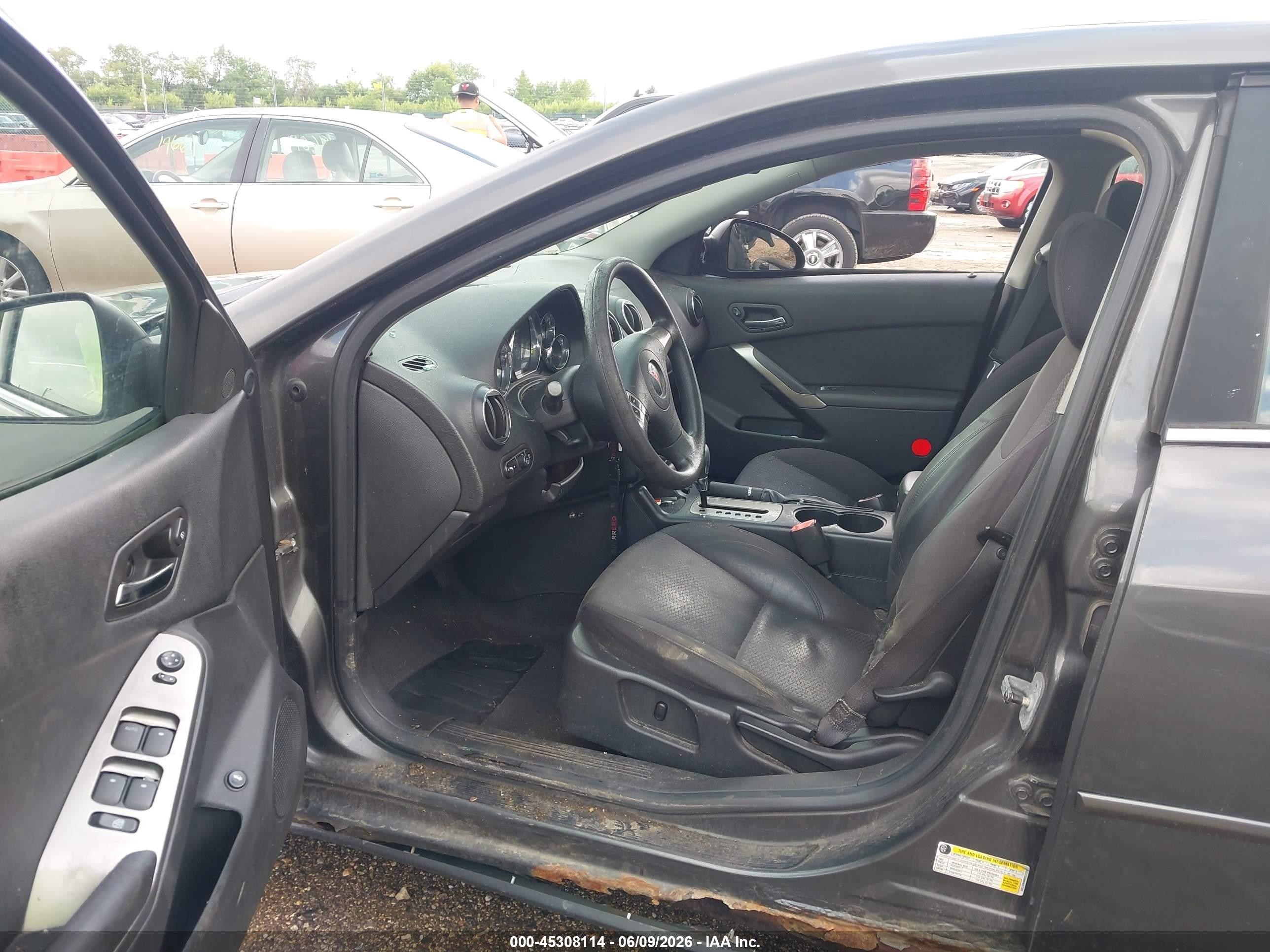 2006 Pontiac G6   Gray vin: 1G2ZG558864267326
