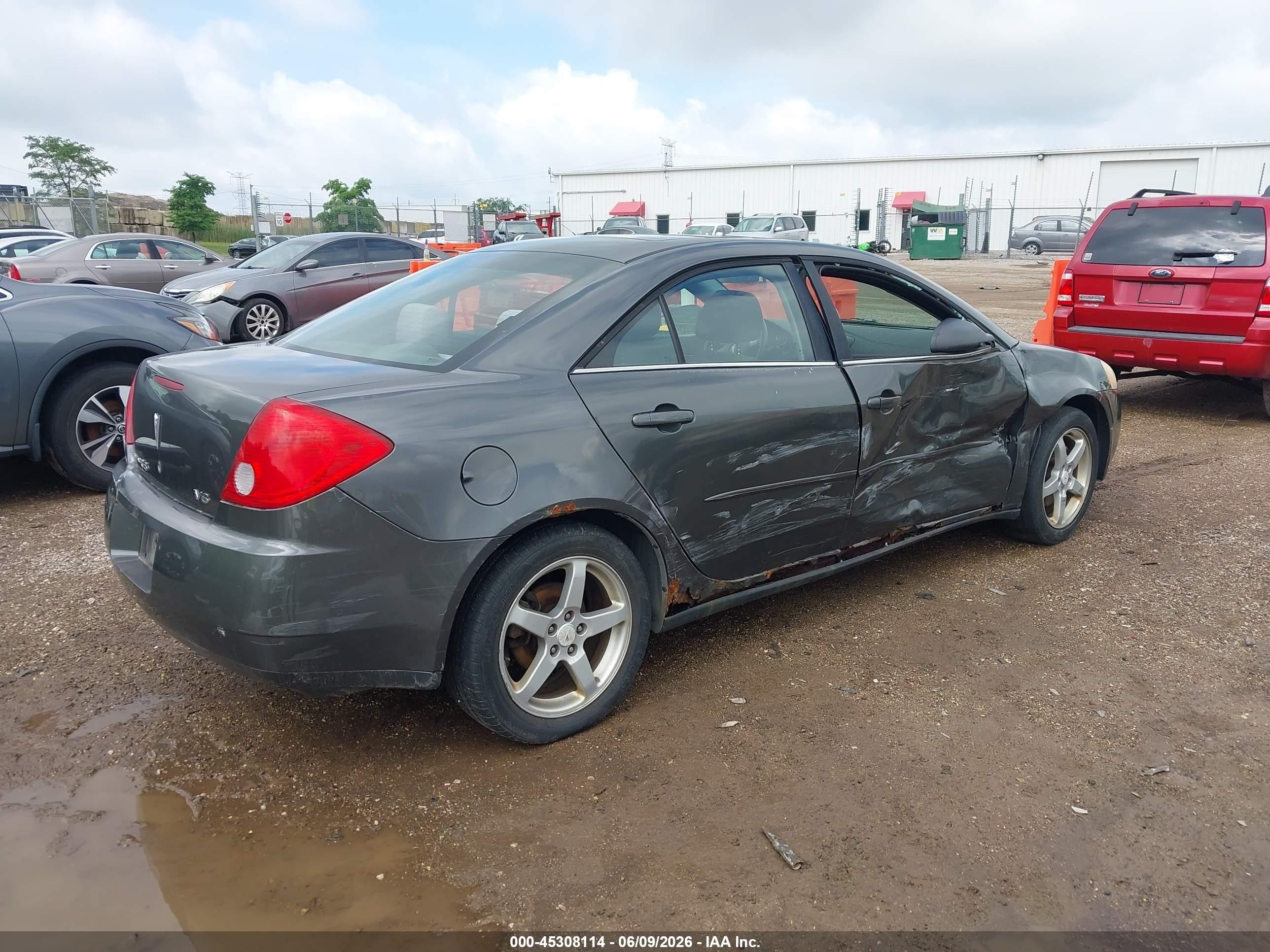 2006 Pontiac G6   Gray vin: 1G2ZG558864267326